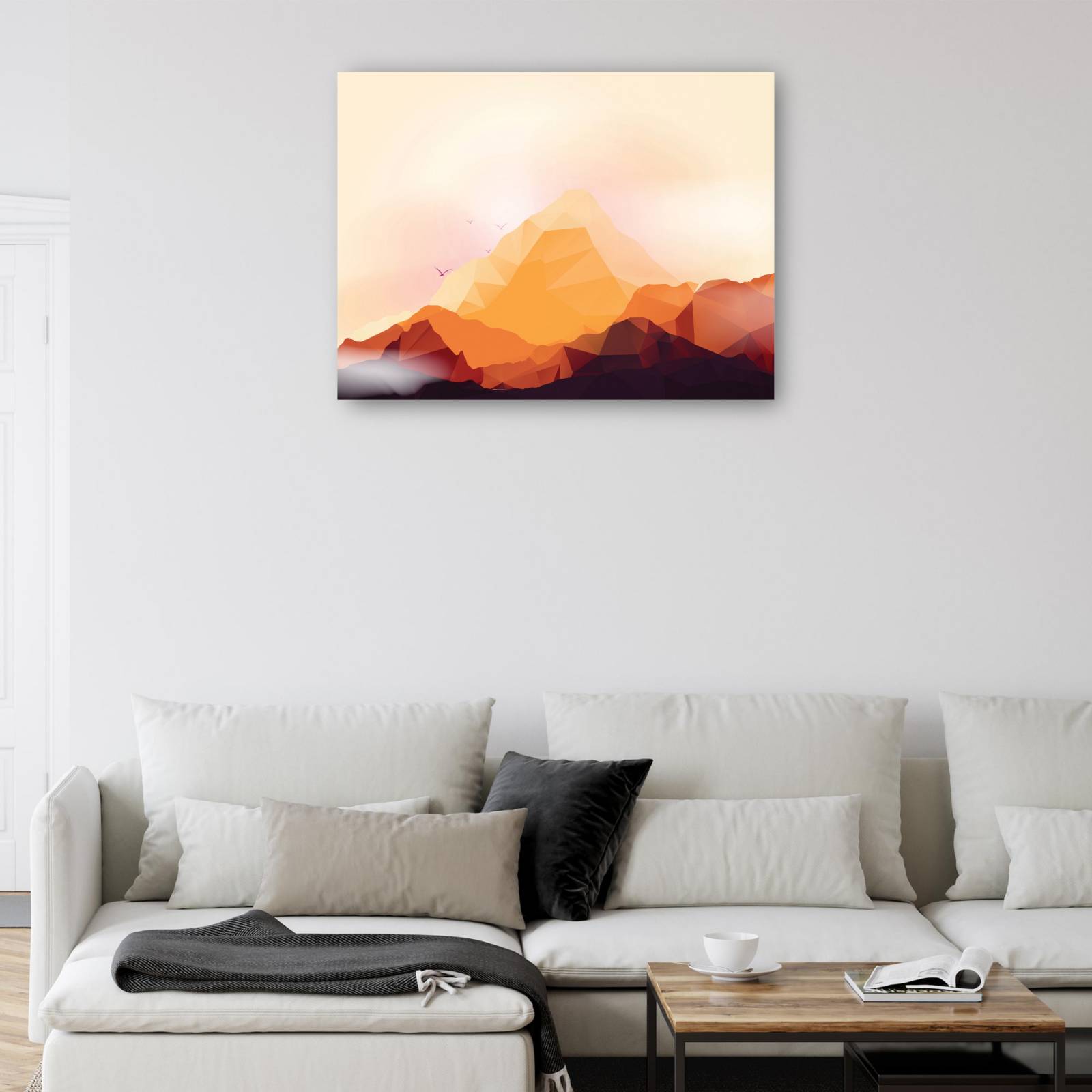 cuadro decorativo - Grandes montañas de caramelo de roca