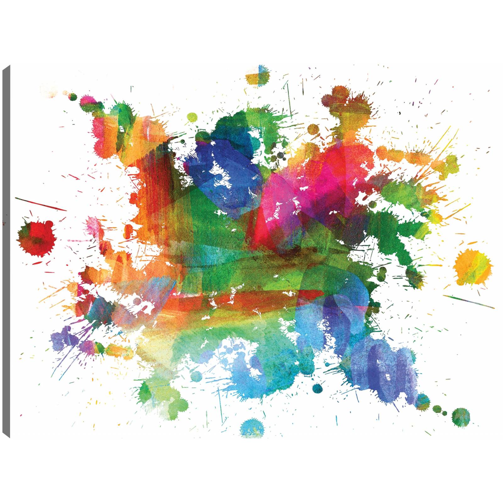 cuadro decorativo - Arco iris en el charco