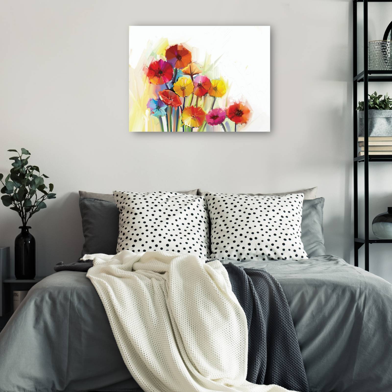 cuadro decorativo - Prisma Juguetón de Gerberas