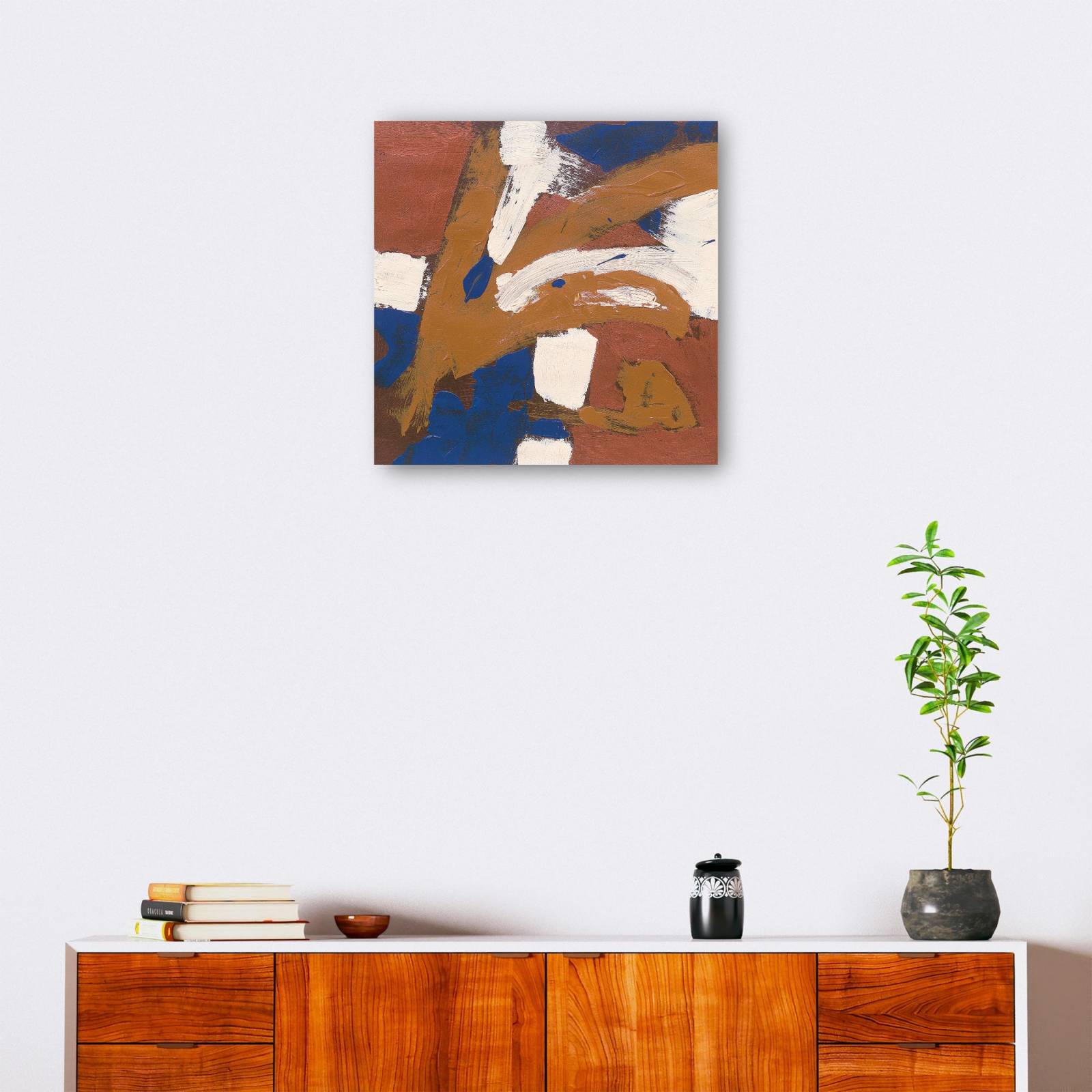 cuadro decorativo - Tipo de azul