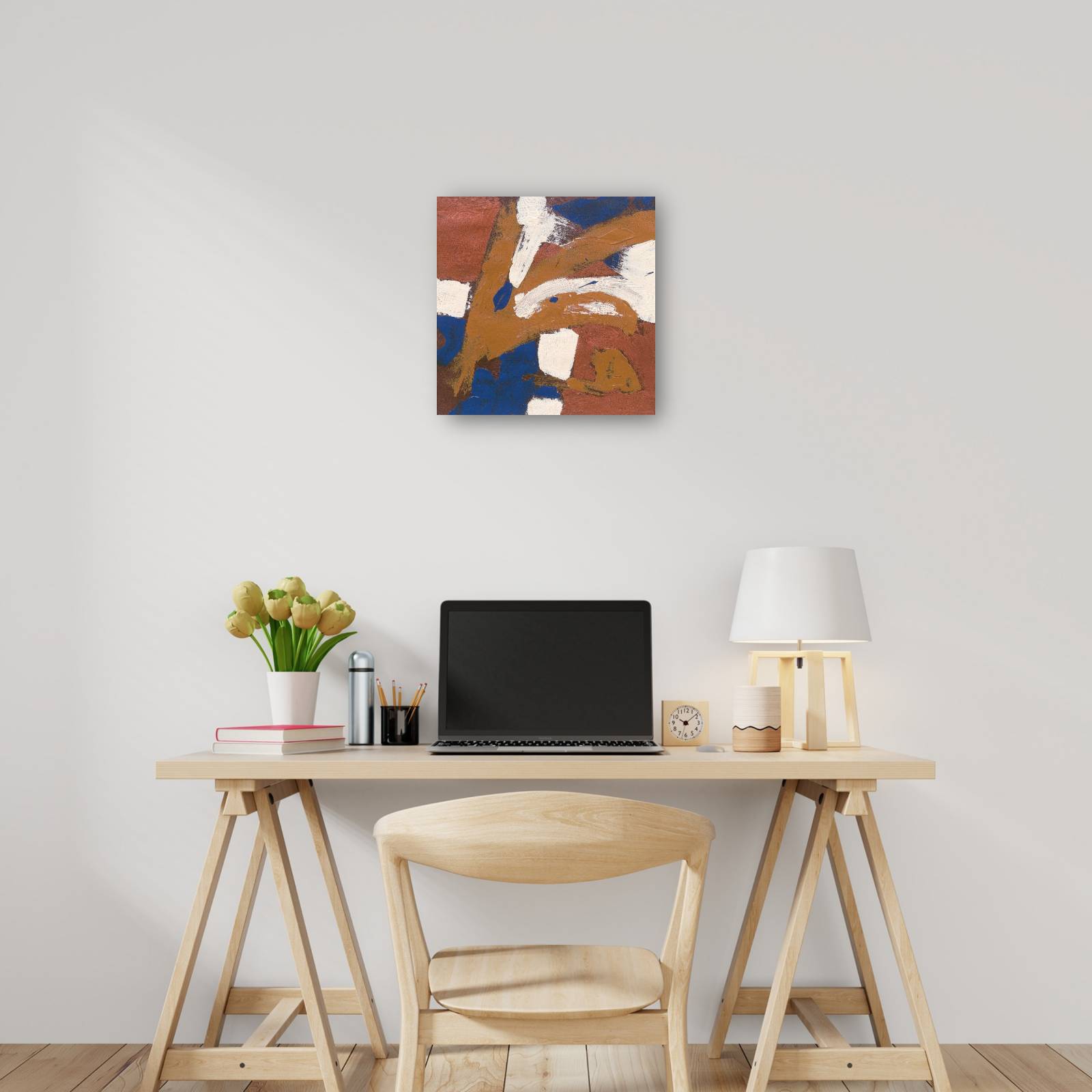 cuadro decorativo - Tipo de azul