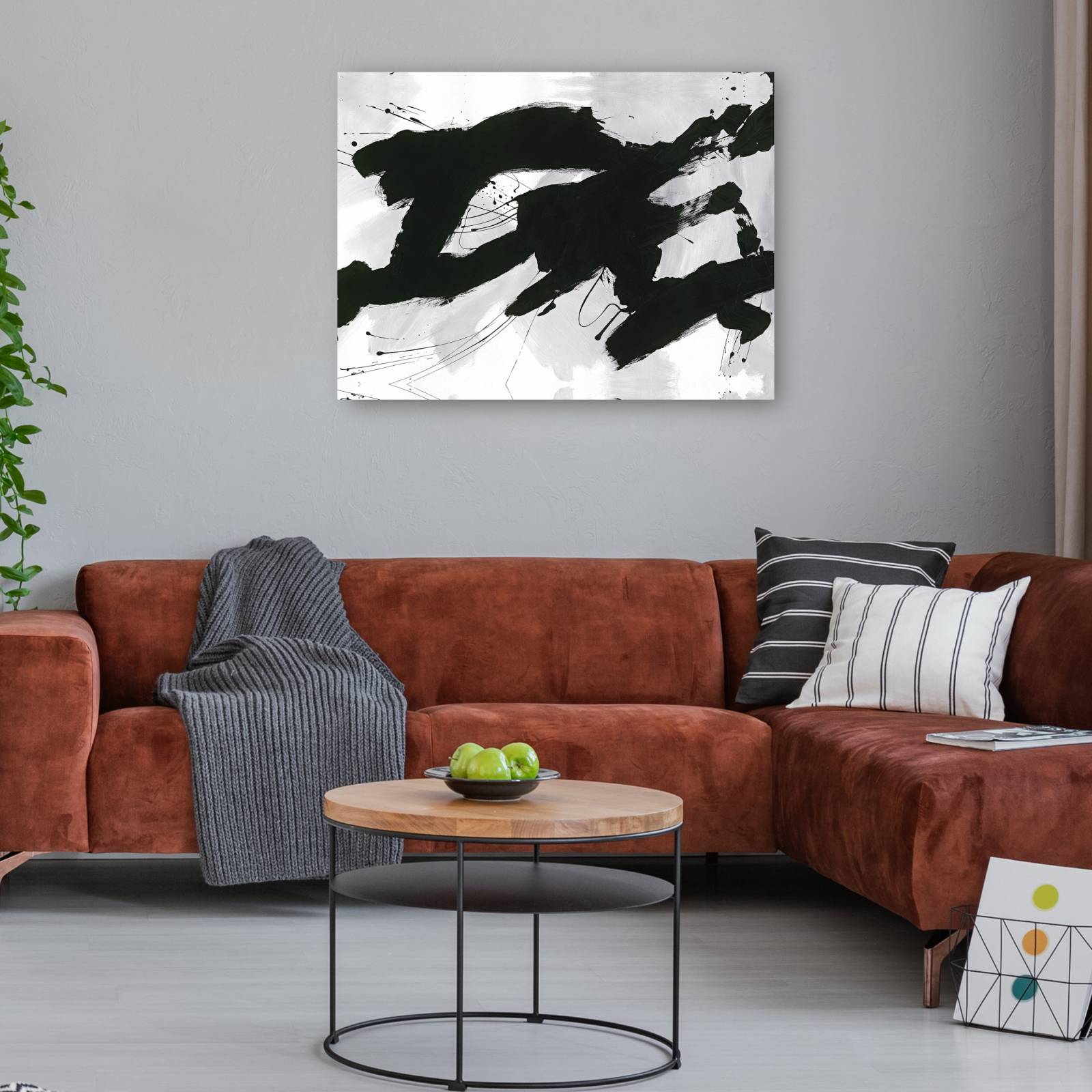 cuadro decorativo - Negro