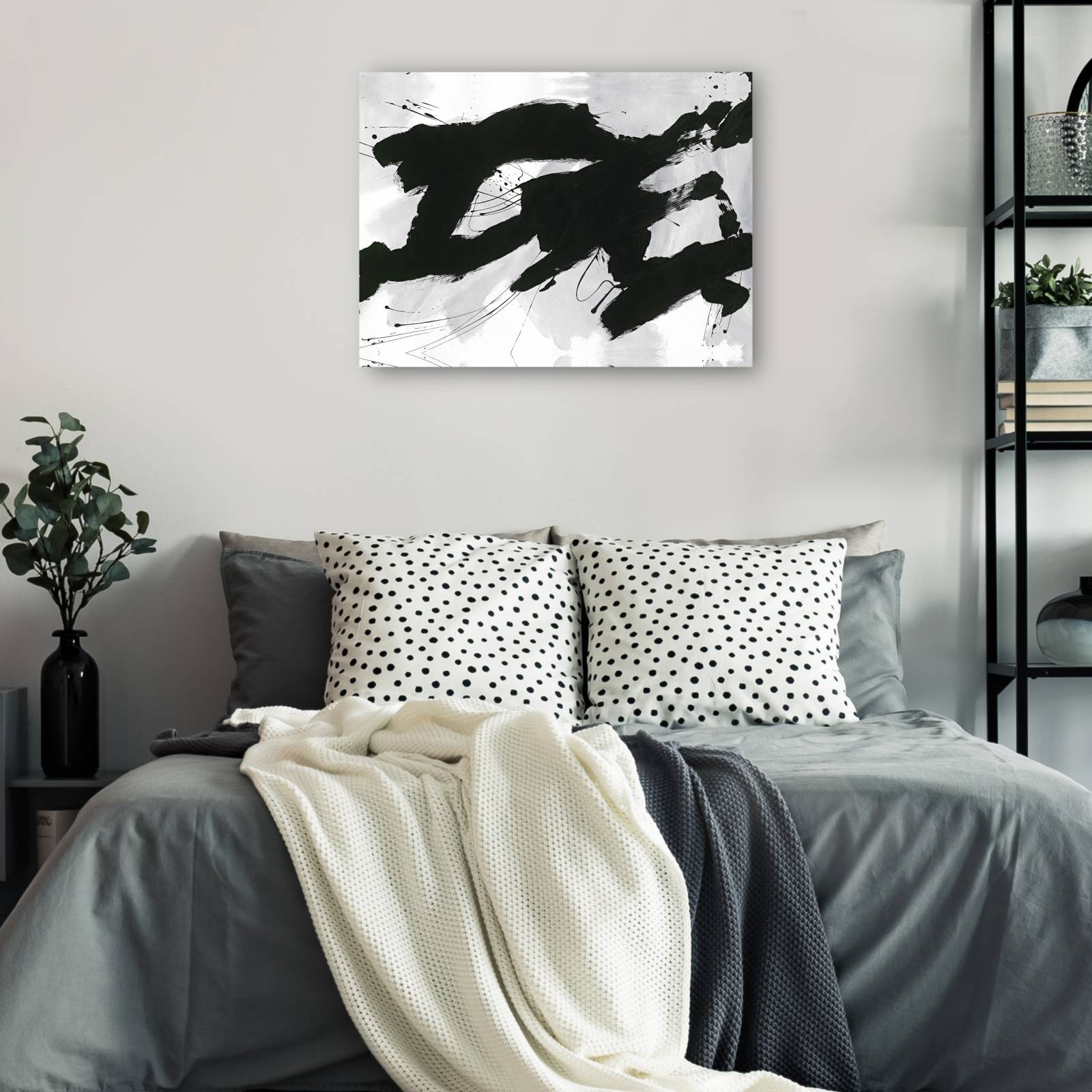 cuadro decorativo - Negro