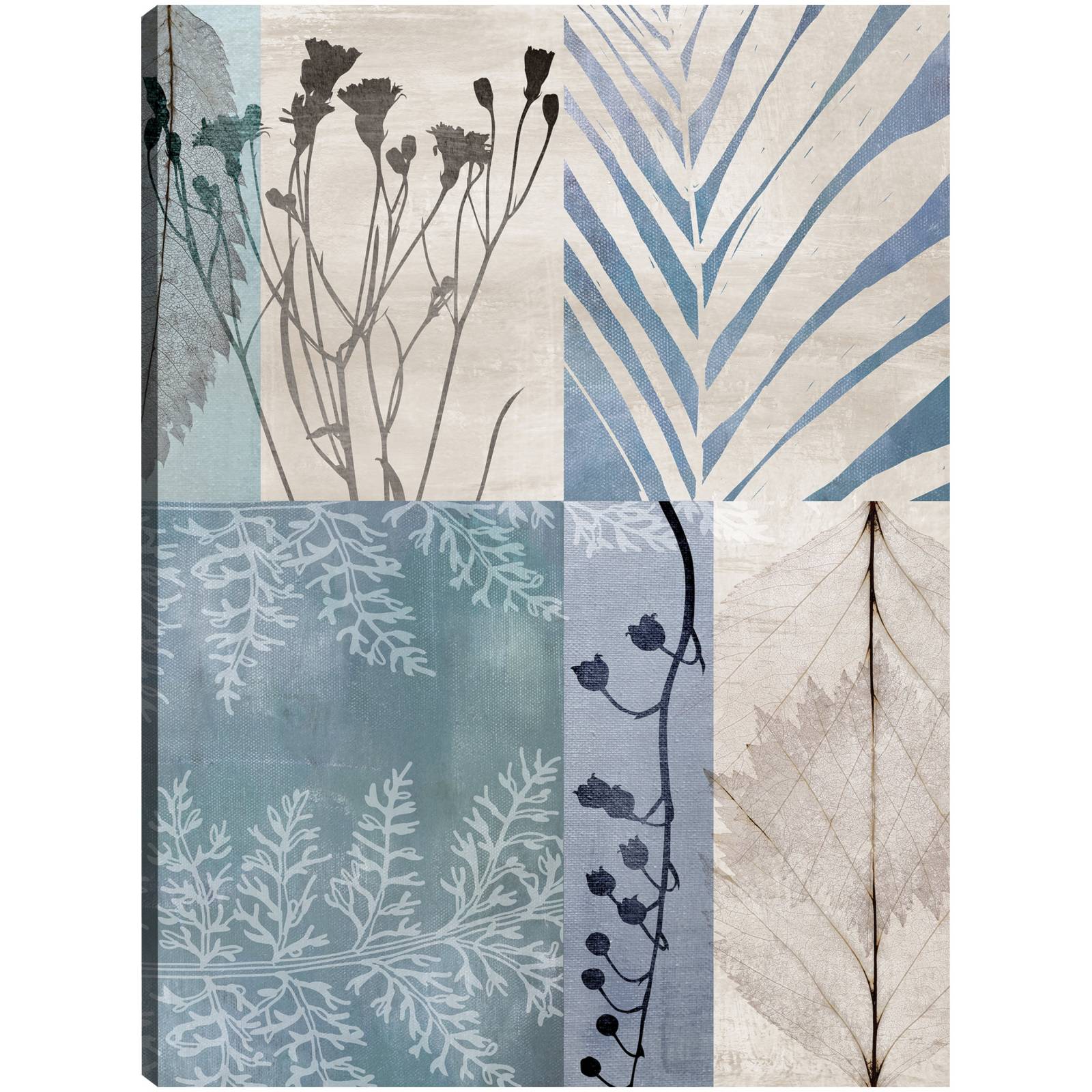 cuadro decorativo - Azul Botánico