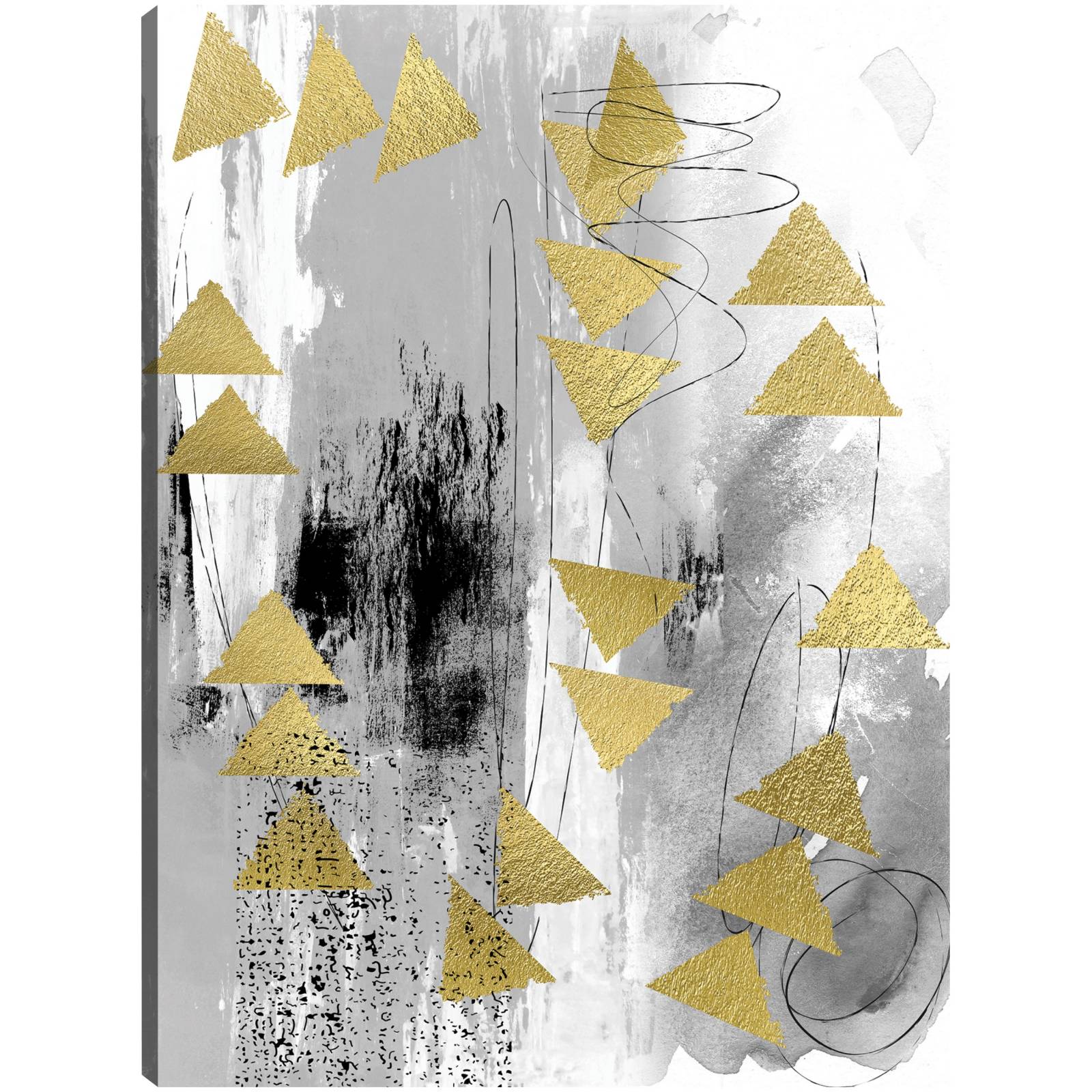 cuadro decorativo - Materia gris