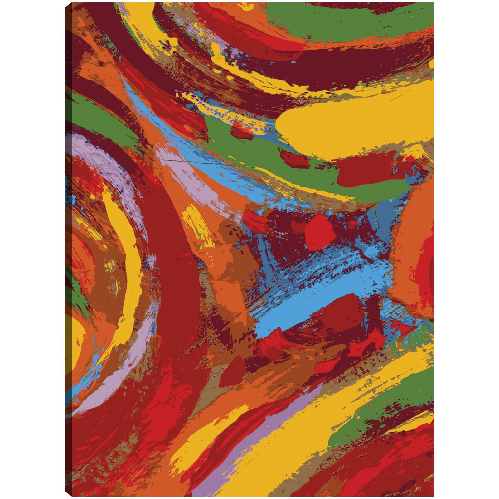 cuadro decorativo - Resumen de remolinos del desierto deslumbrante