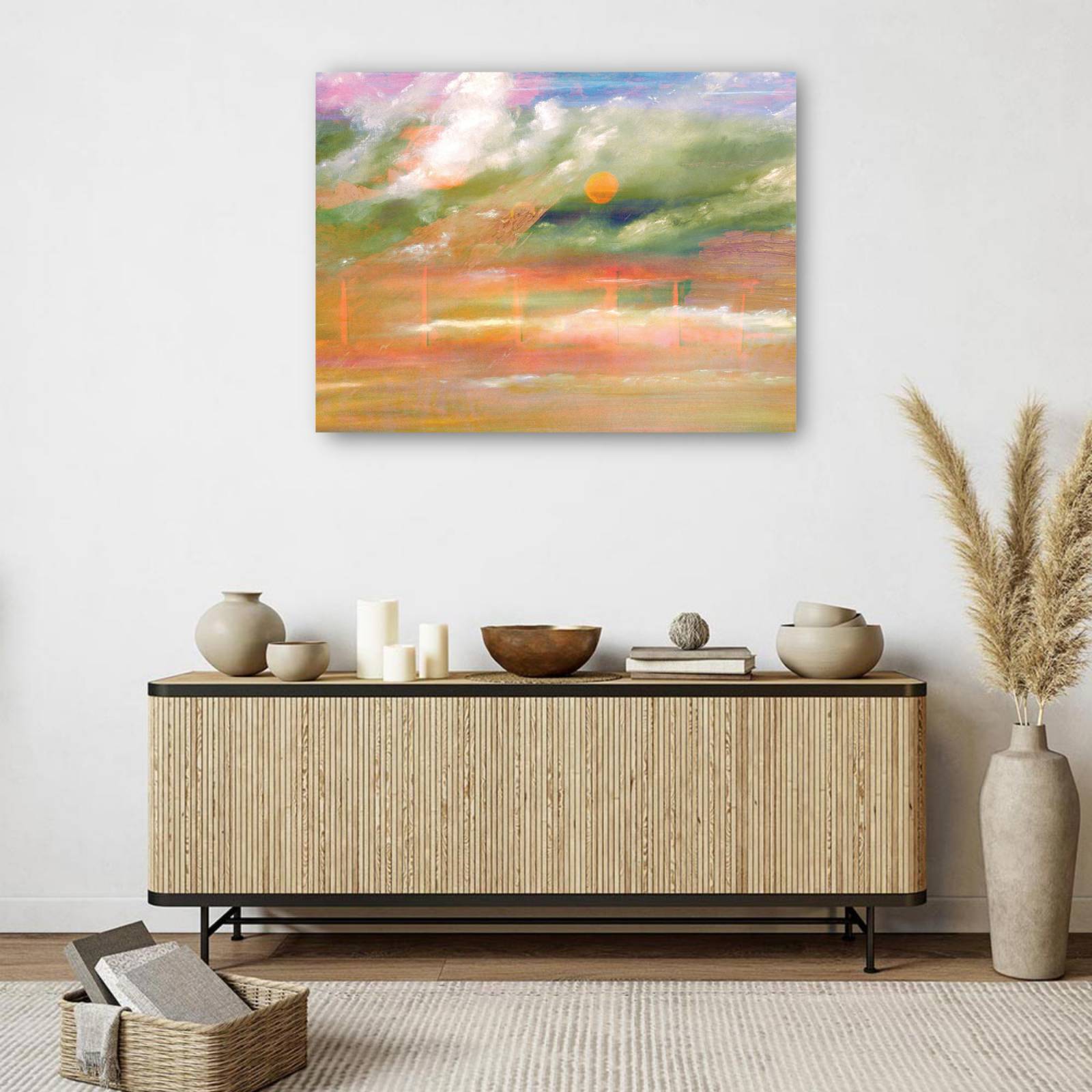 cuadro decorativo - Sol poniente del sudoeste