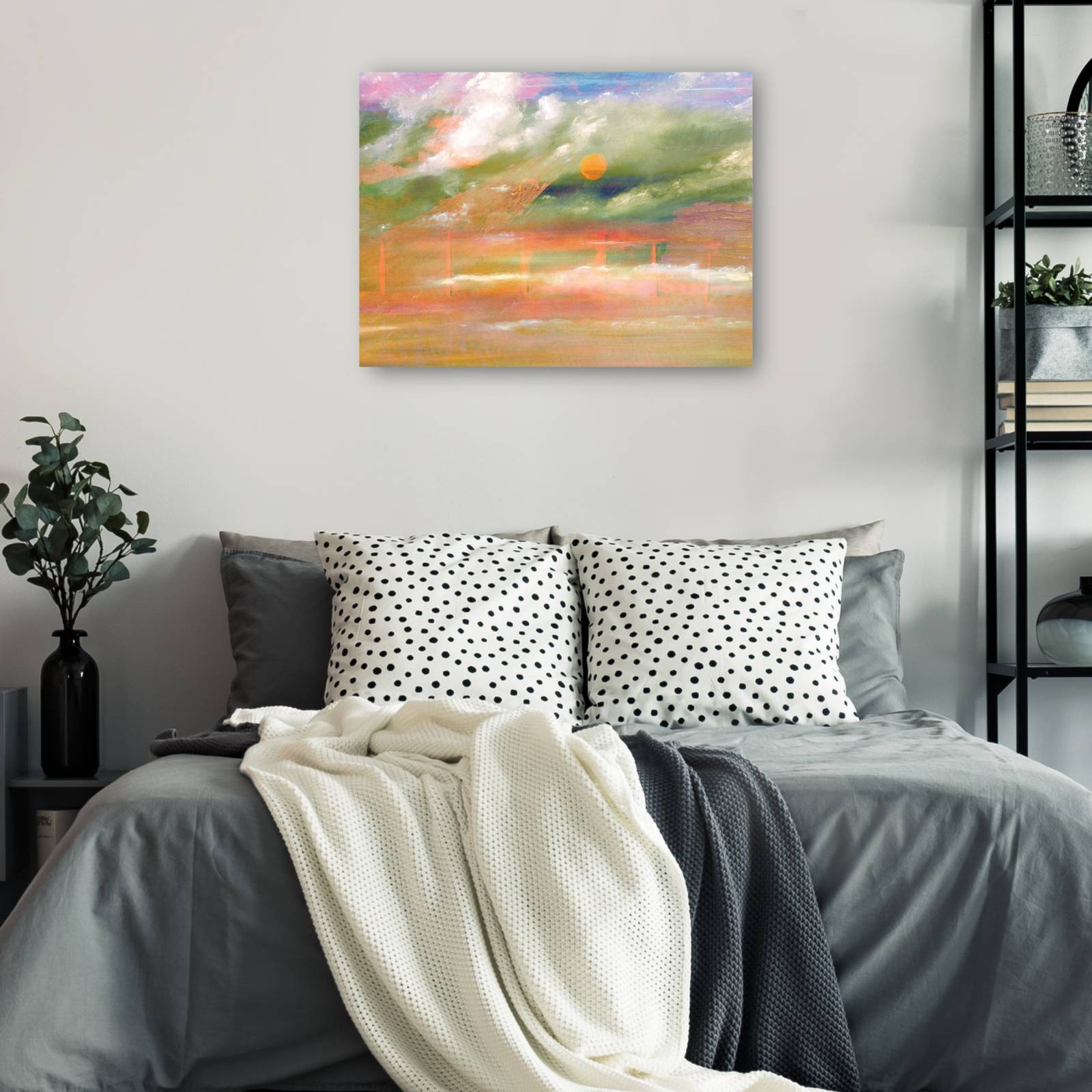 cuadro decorativo - Sol poniente del sudoeste