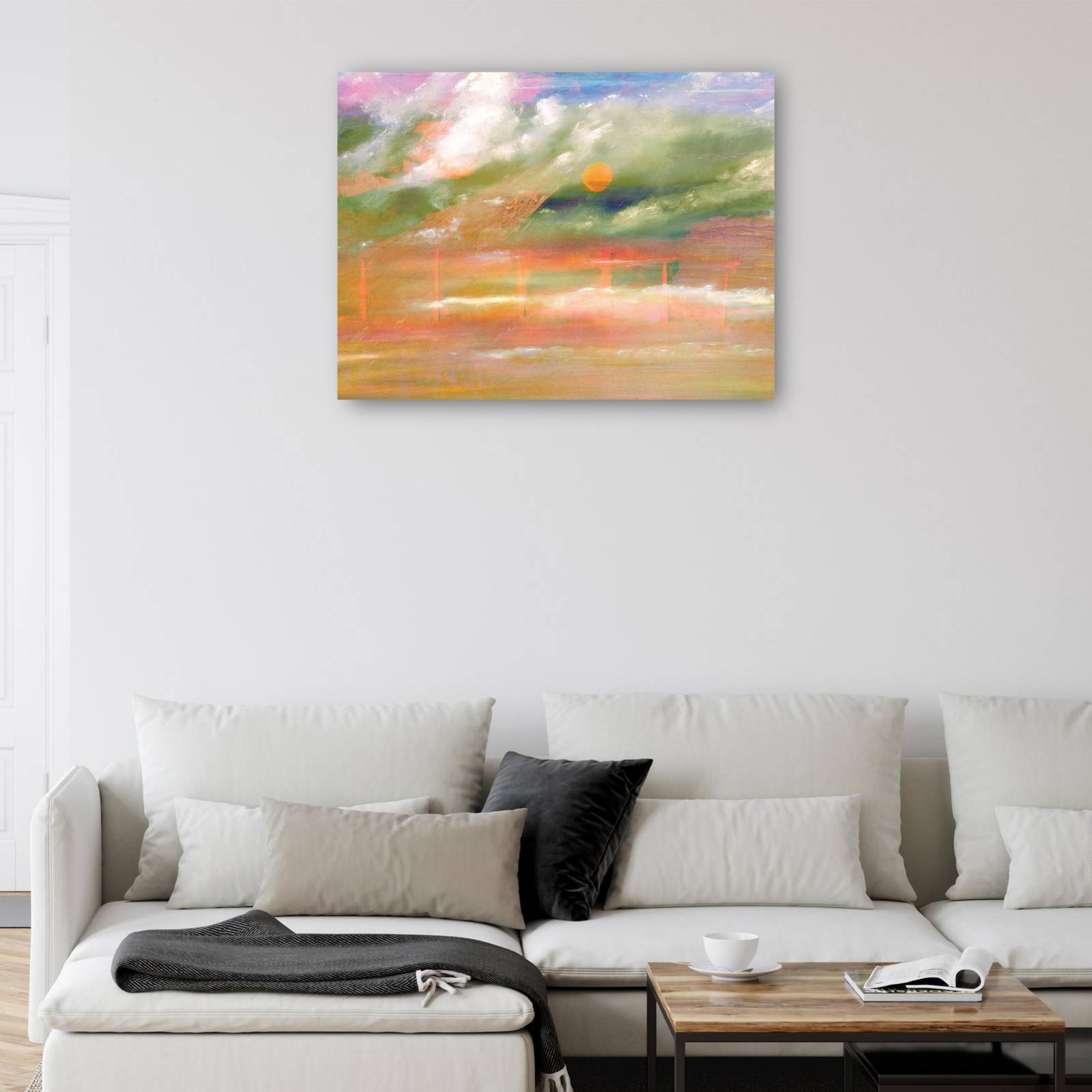 cuadro decorativo - Sol poniente del sudoeste