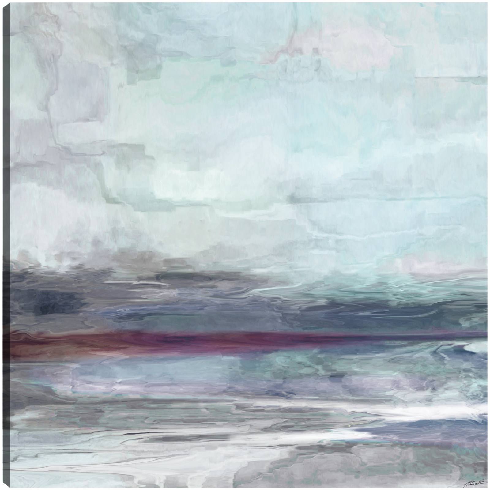 cuadro decorativo - valle violeta