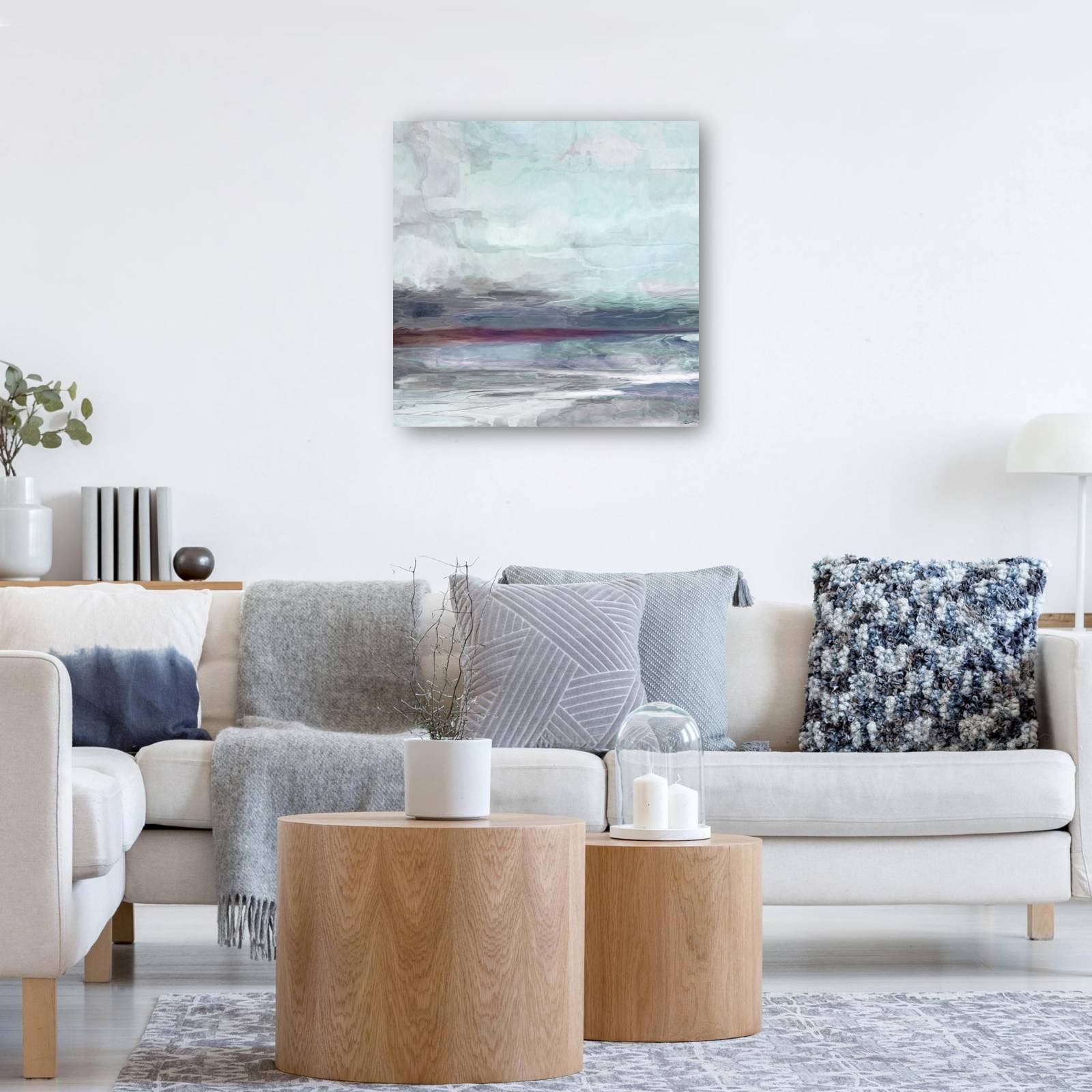 cuadro decorativo - valle violeta