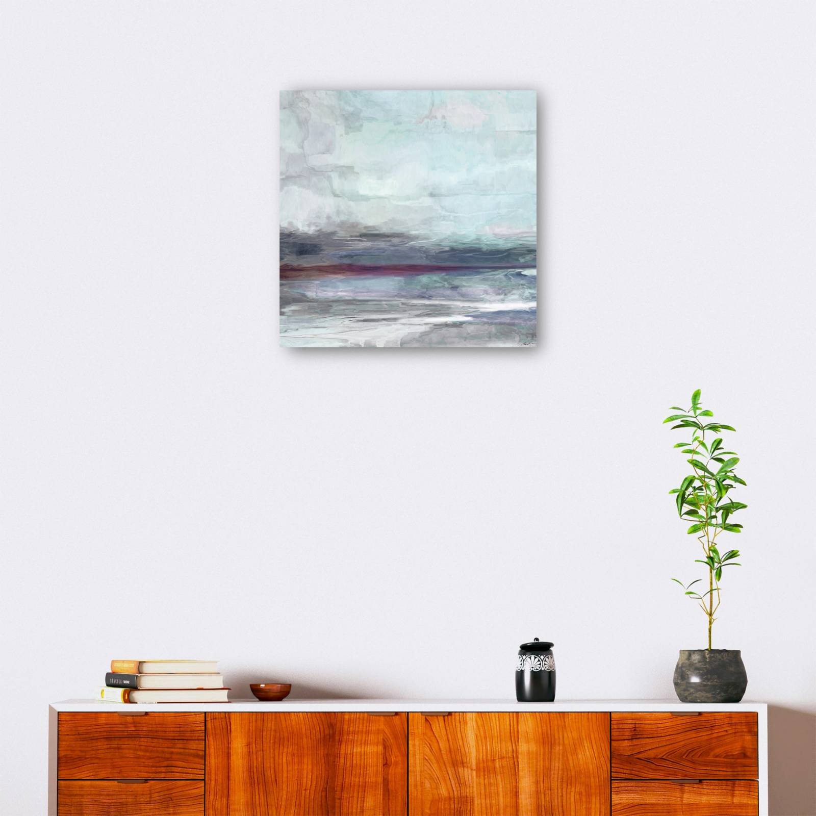 cuadro decorativo - valle violeta