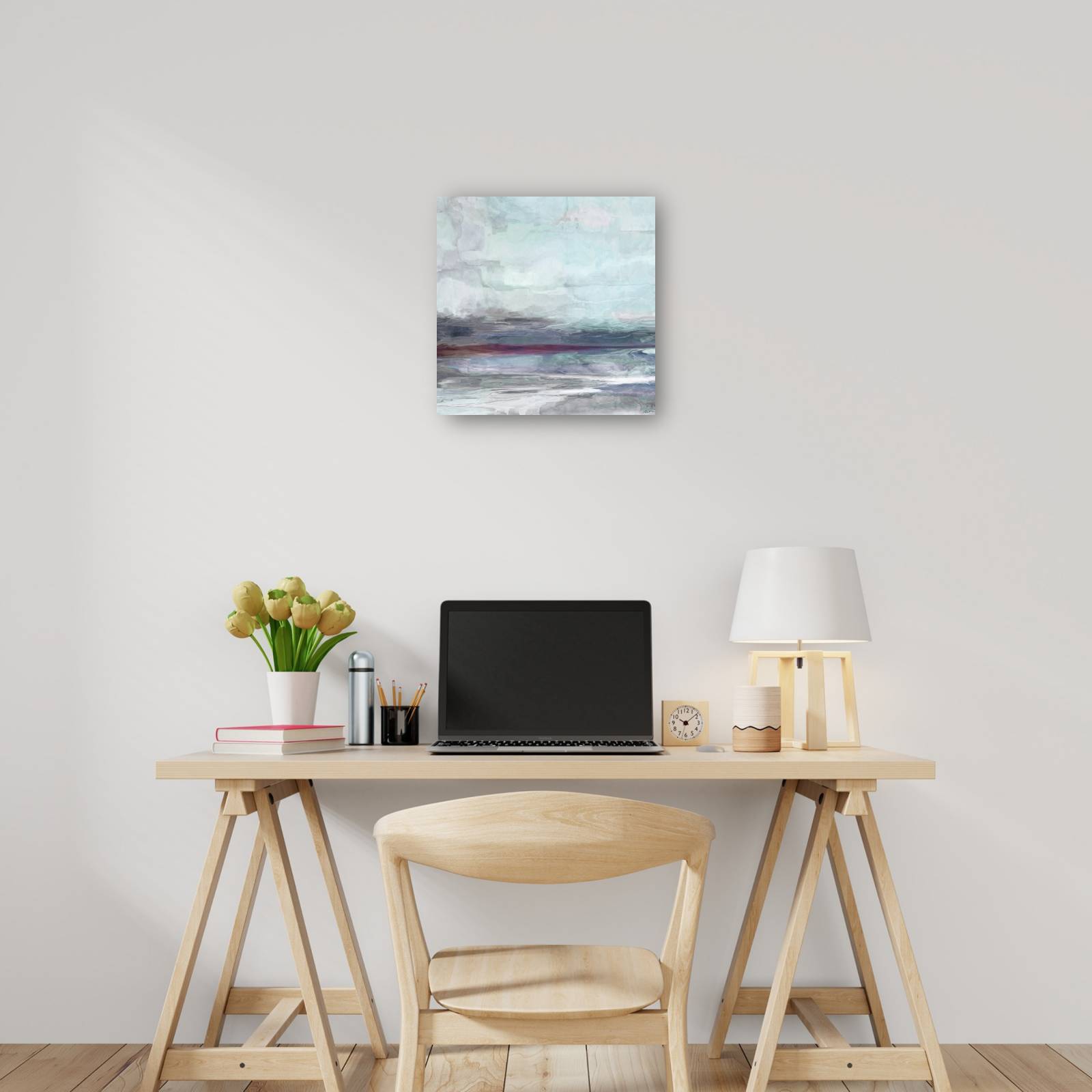 cuadro decorativo - valle violeta