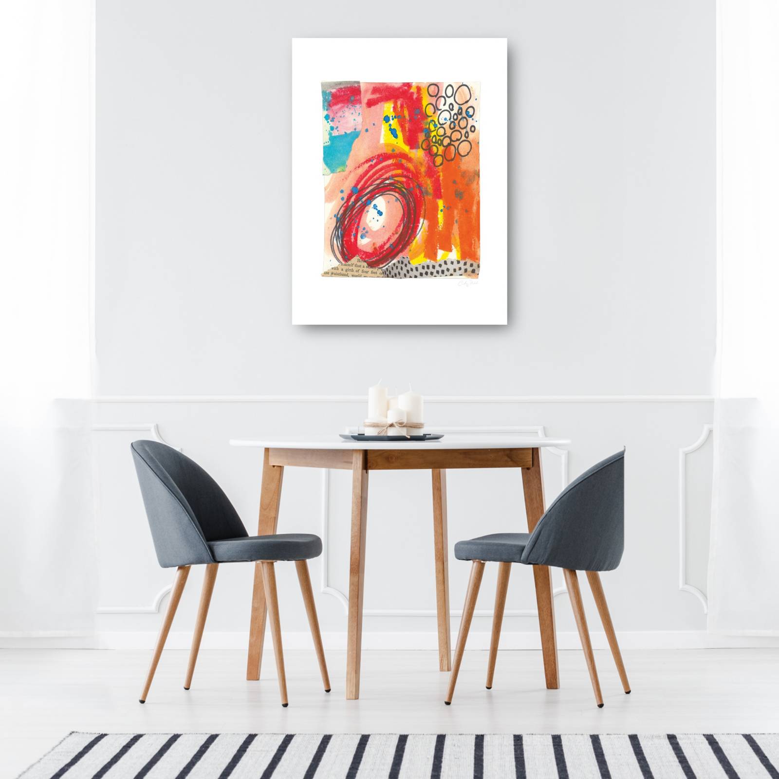 cuadro decorativo - Fuego II