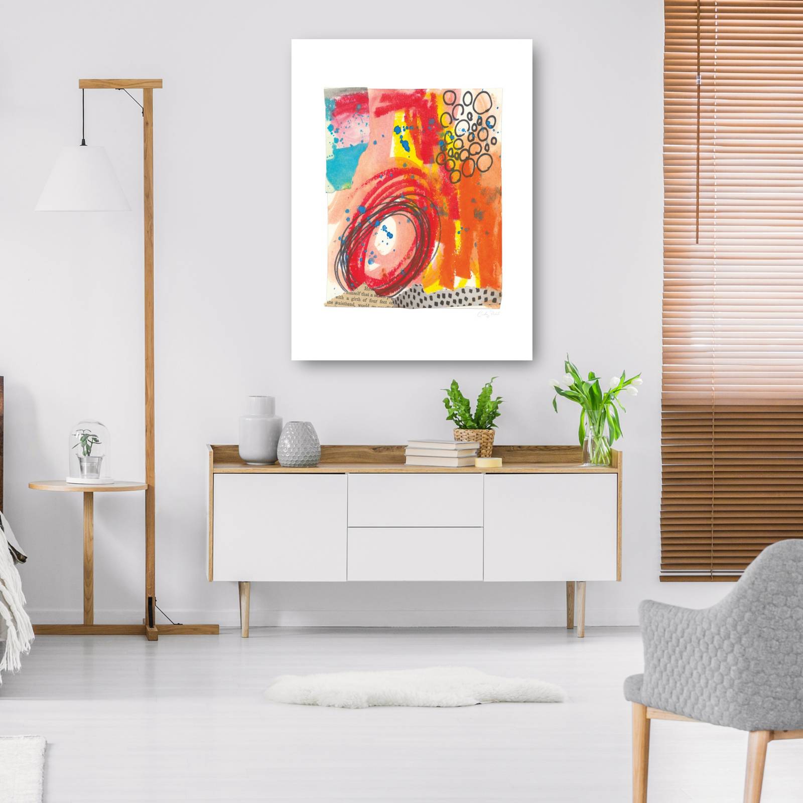 cuadro decorativo - Fuego II