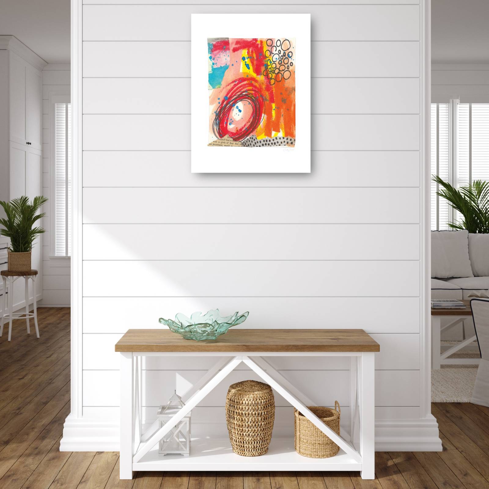 cuadro decorativo - Fuego II