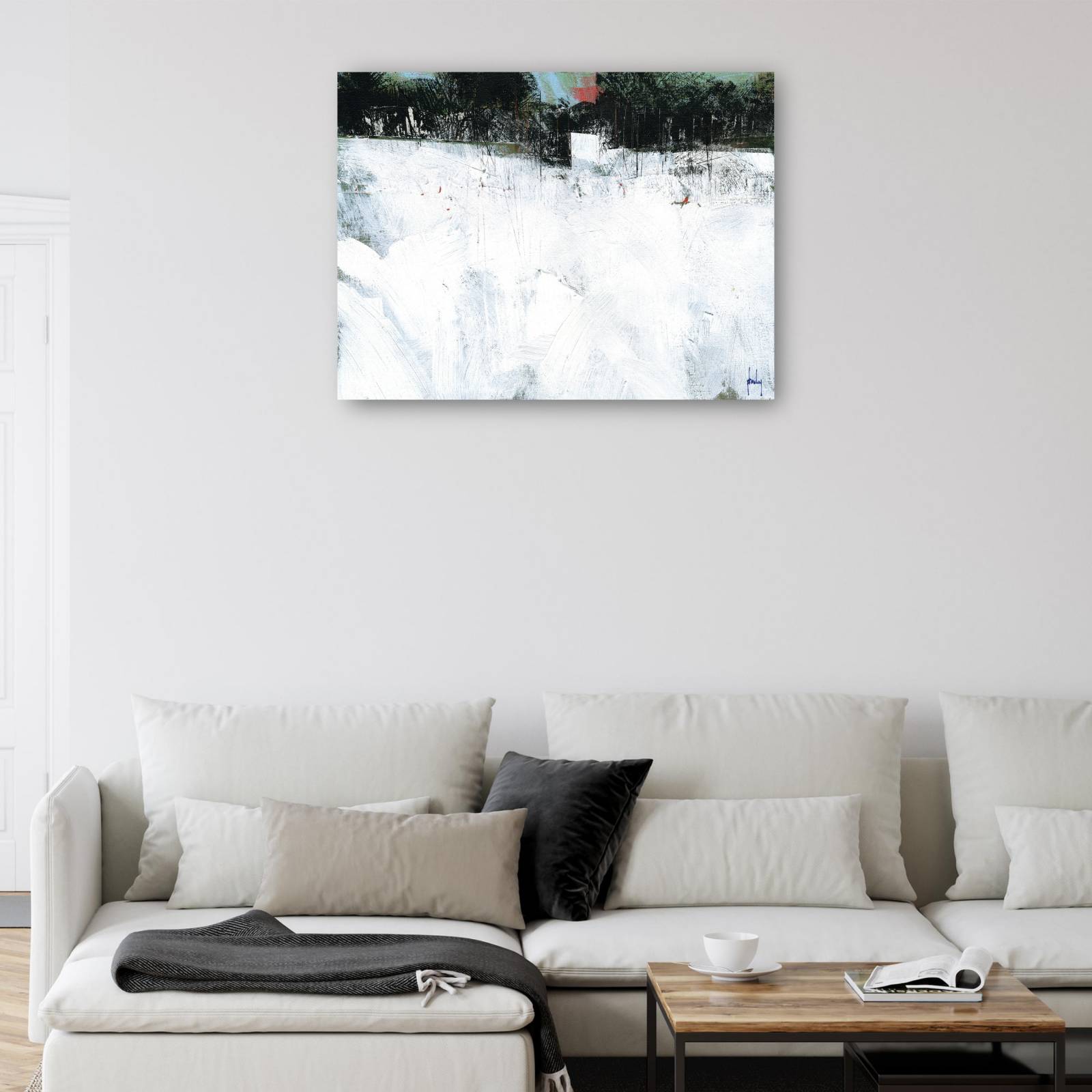 cuadro decorativo - vacío blanco