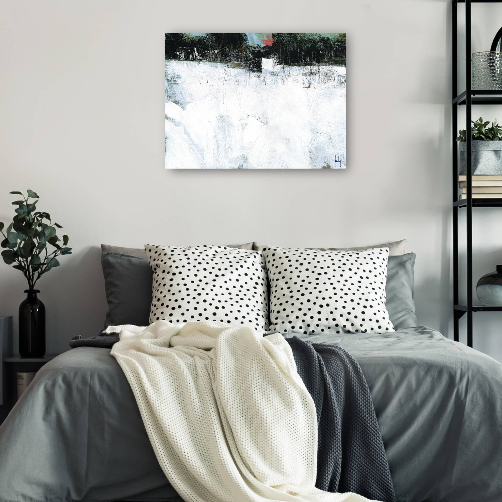 cuadro decorativo - vacío blanco