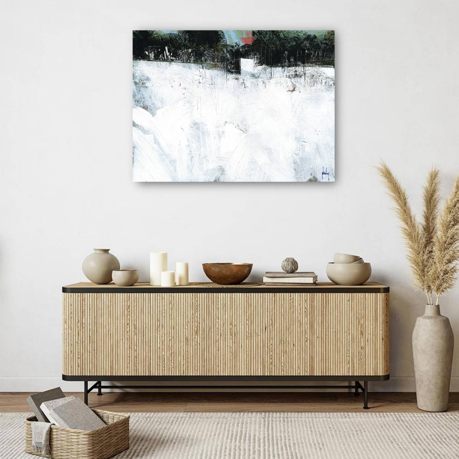 cuadro decorativo - vacío blanco