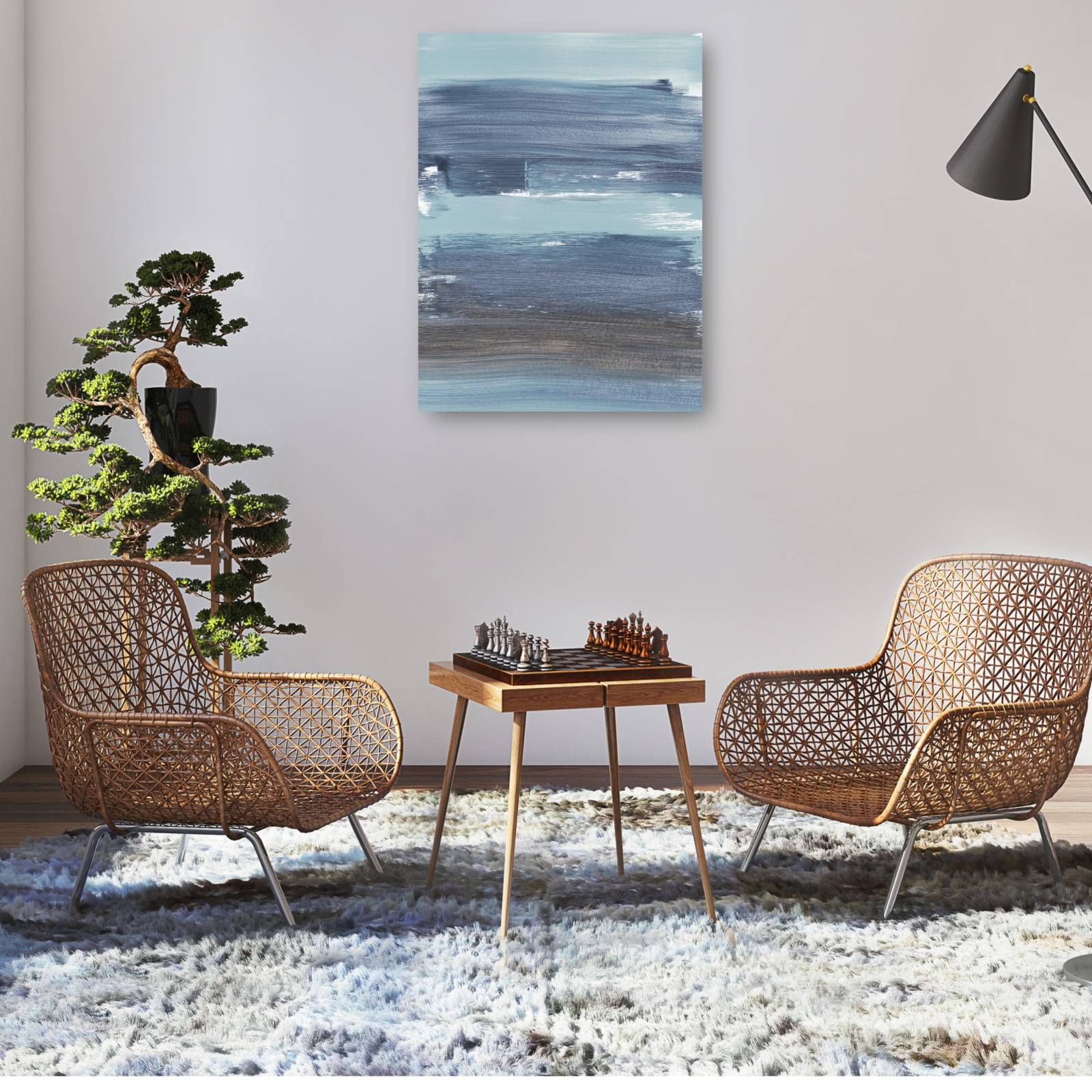 cuadro decorativo - alma del océano no. 2