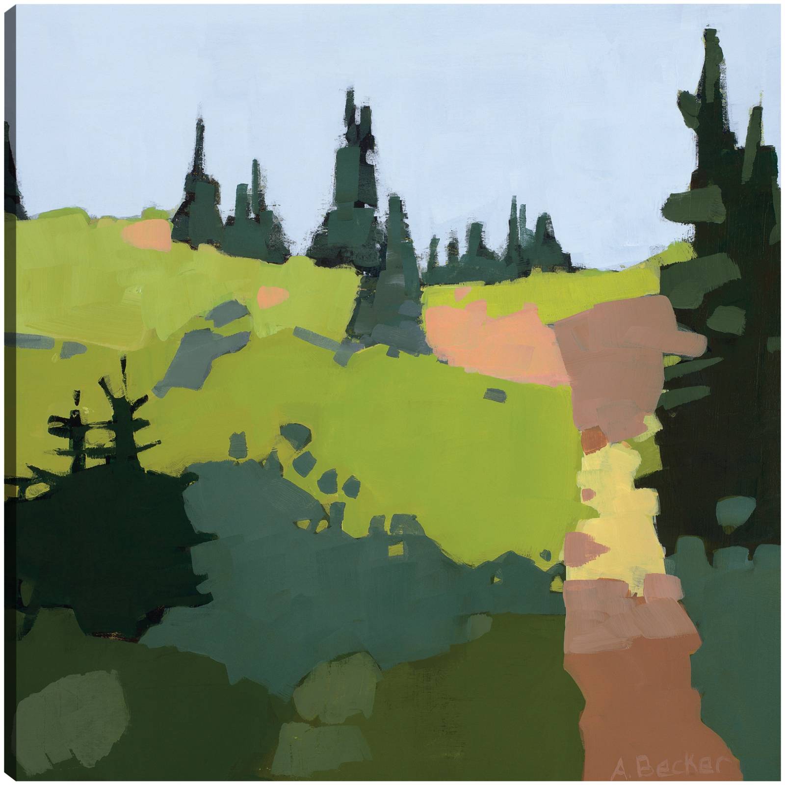 cuadro decorativo - Camino a la cima