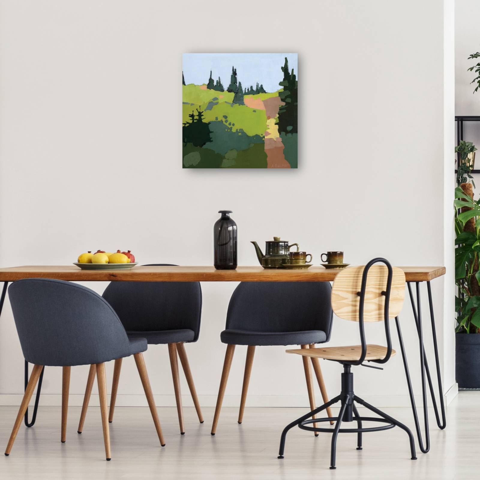 cuadro decorativo - Camino a la cima