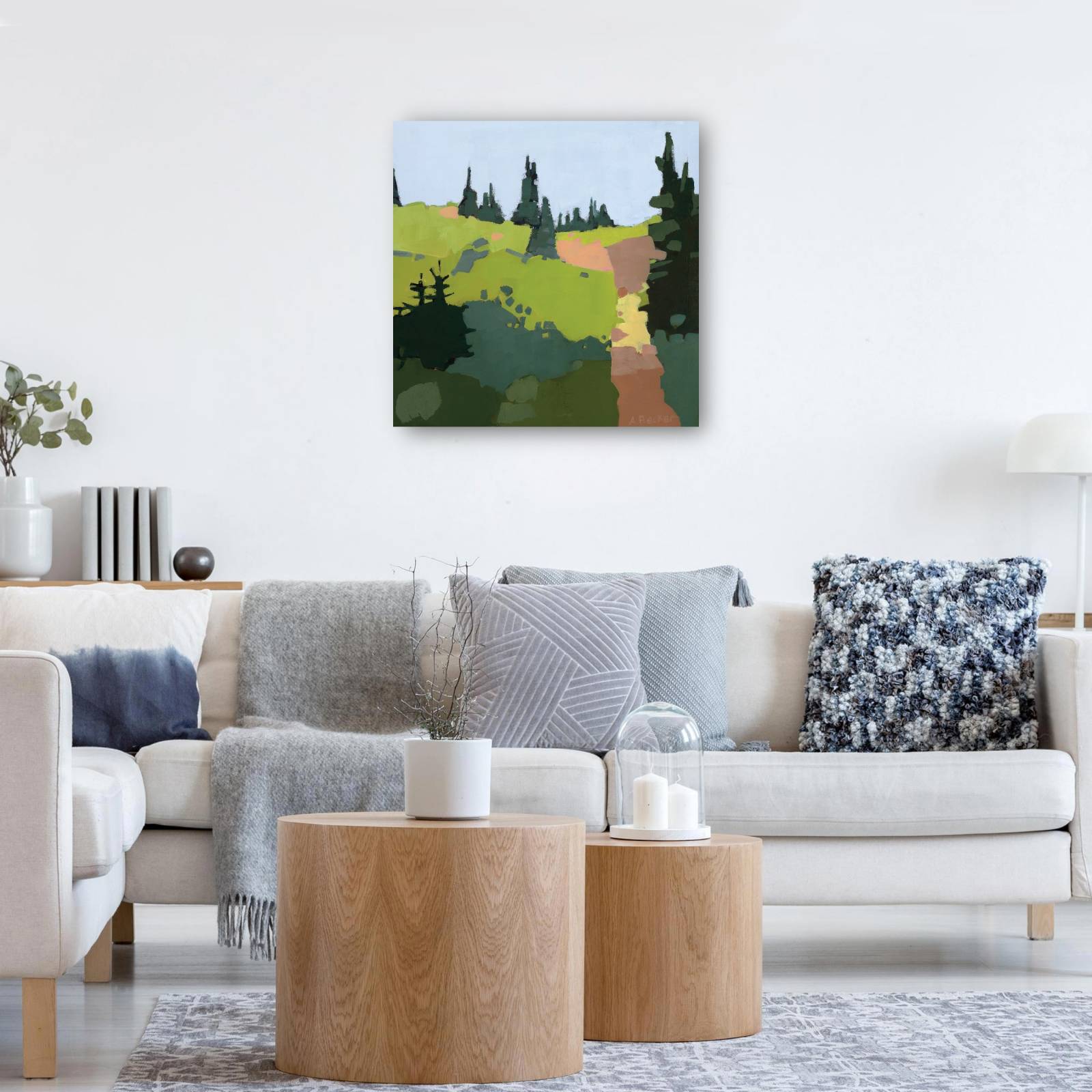 cuadro decorativo - Camino a la cima