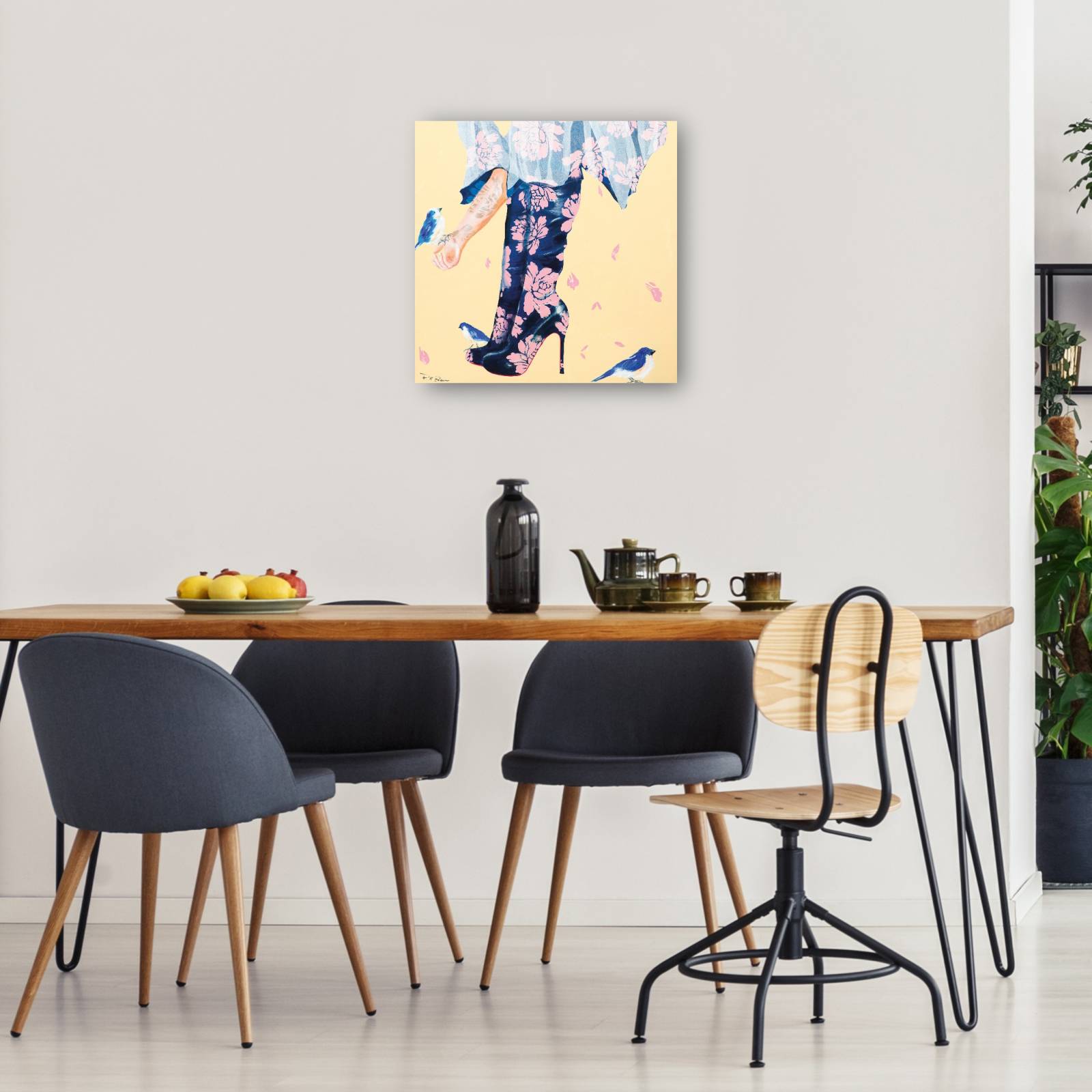 cuadro decorativo - sus mejores amigos