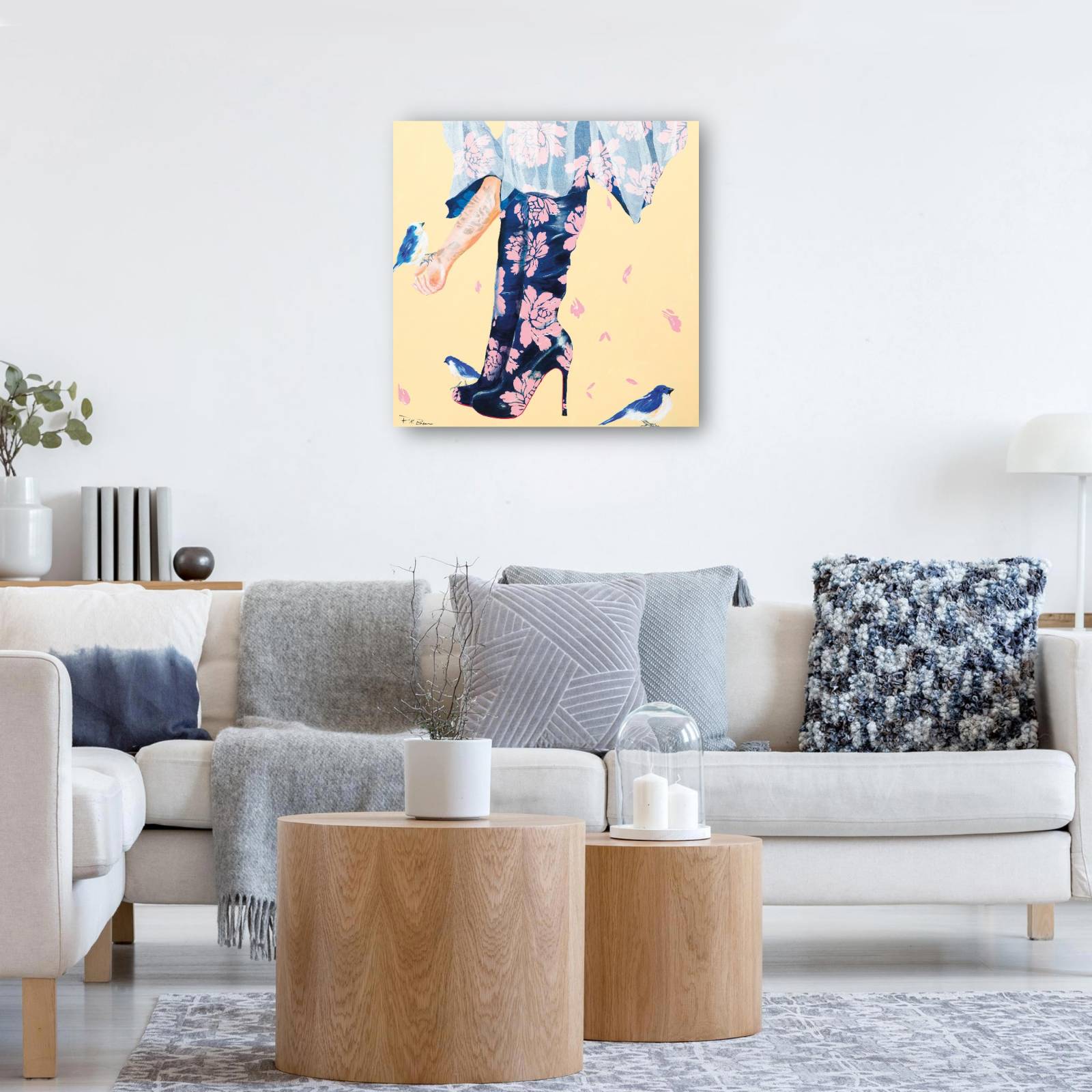 cuadro decorativo - sus mejores amigos