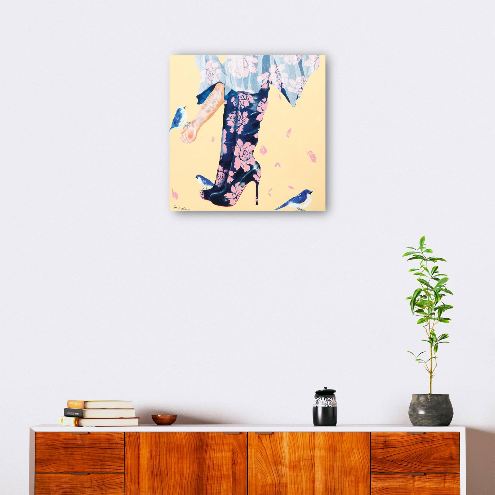 cuadro decorativo - sus mejores amigos