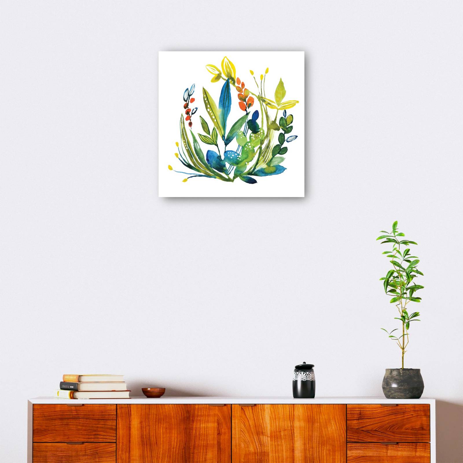 cuadro decorativo - jardín inglés 3