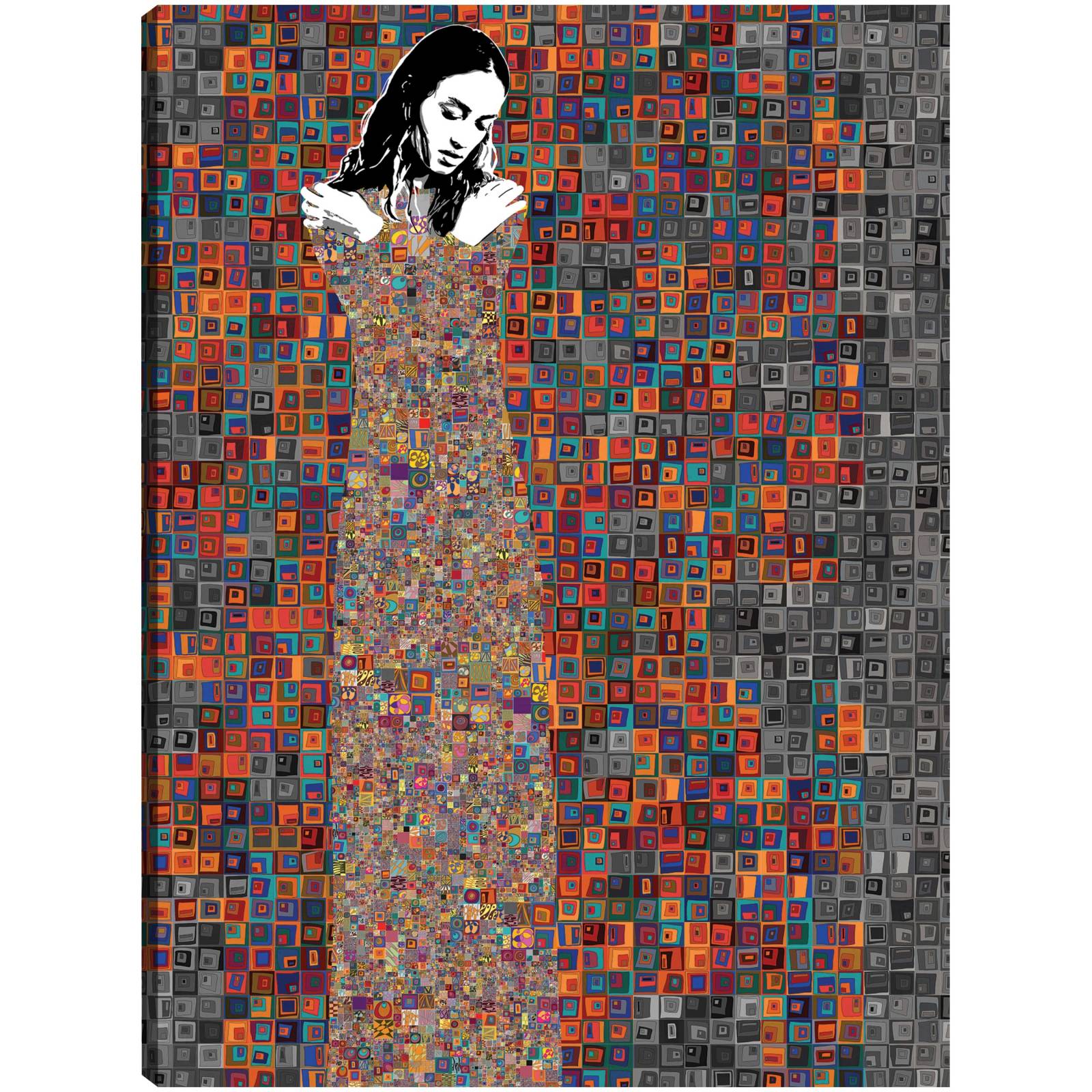 cuadro decorativo - el abrazo