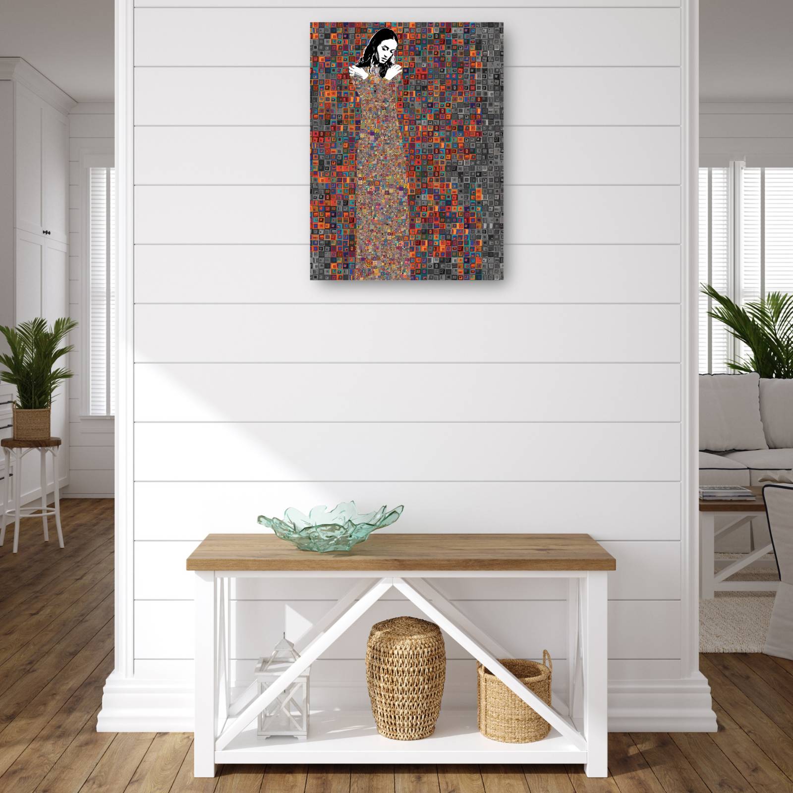 cuadro decorativo - el abrazo