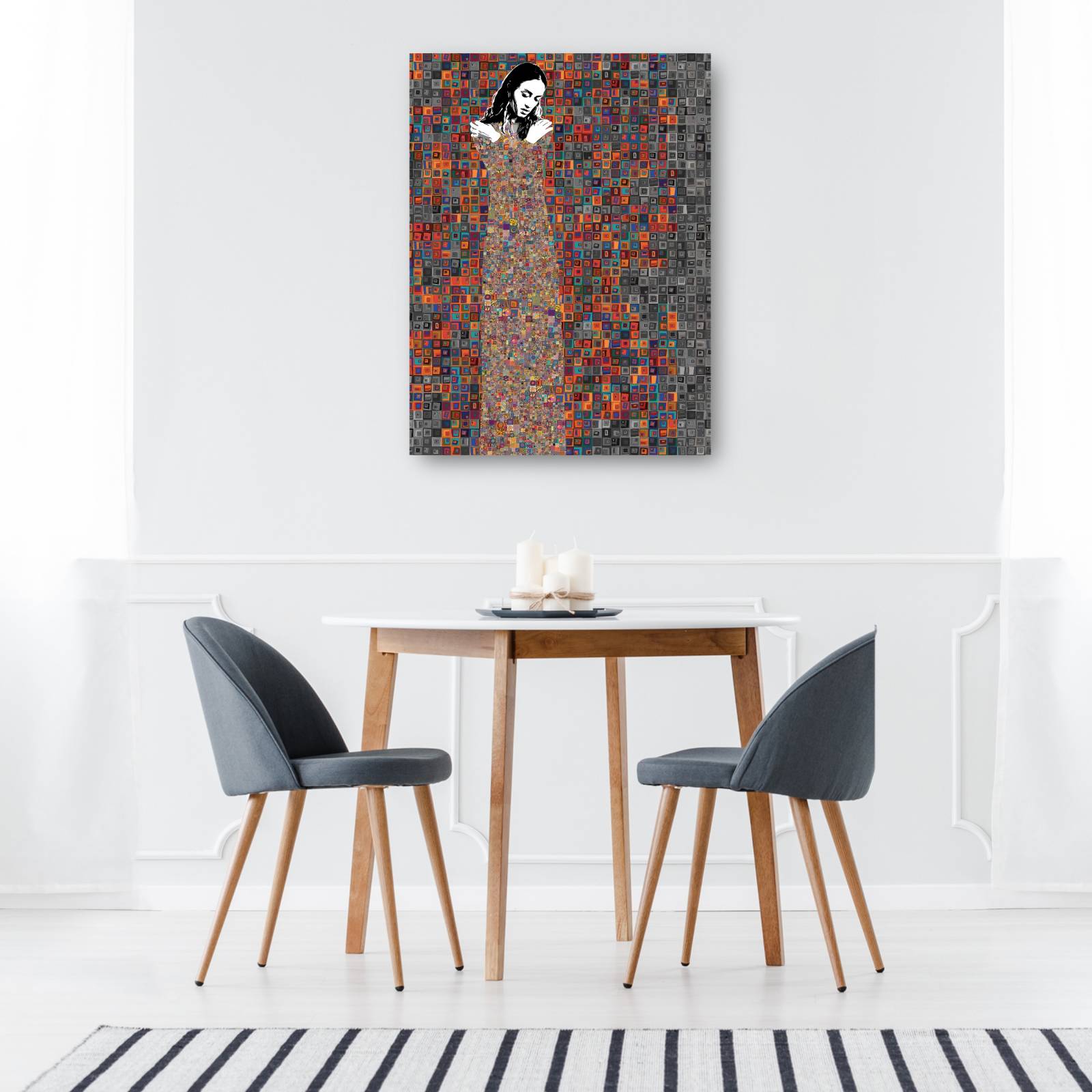 cuadro decorativo - el abrazo