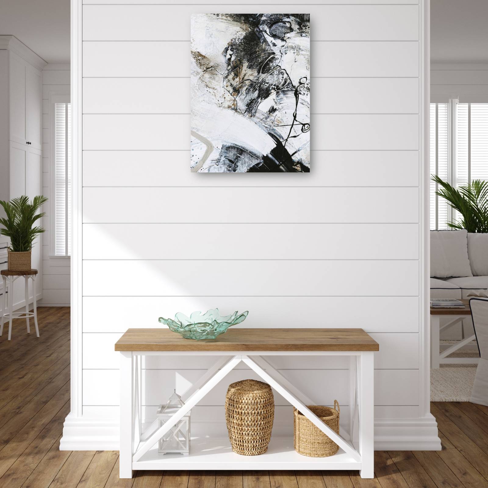 cuadro decorativo - Blanco y negro 1