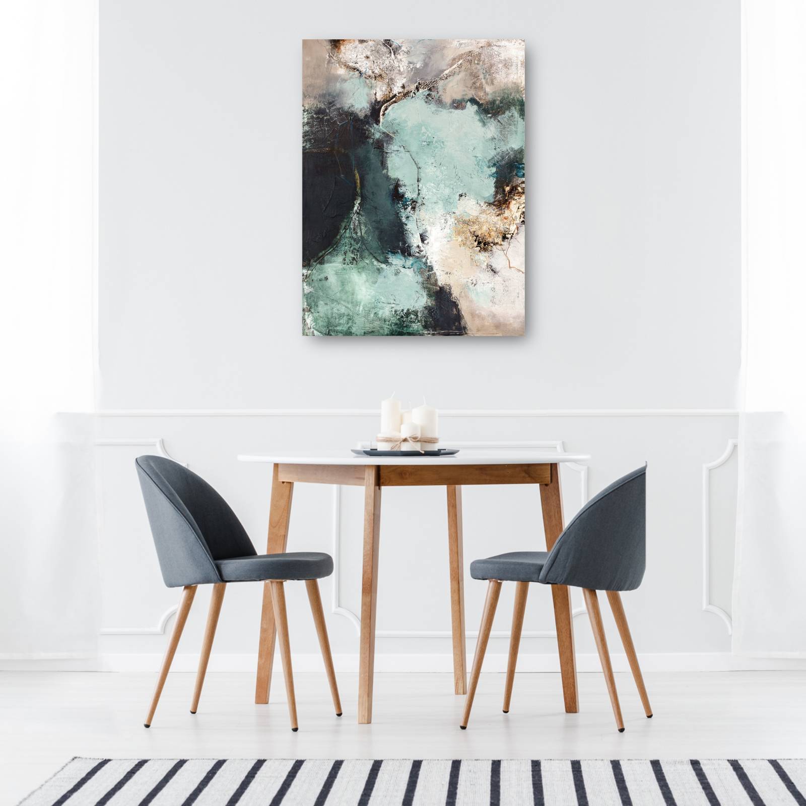 cuadro decorativo - gran verde