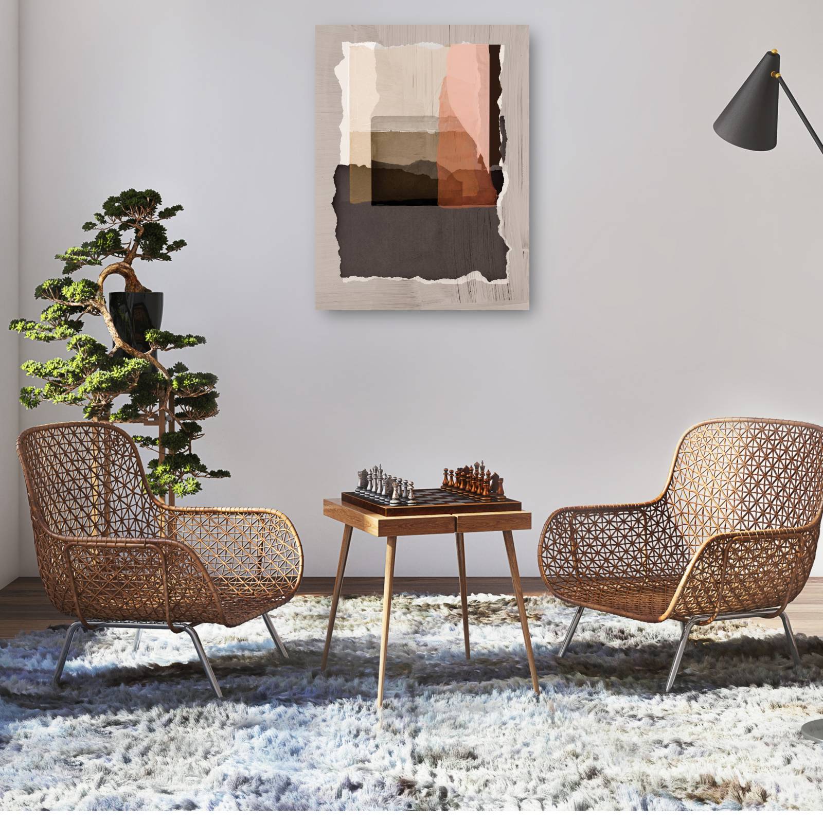 cuadro decorativo  Rasgado