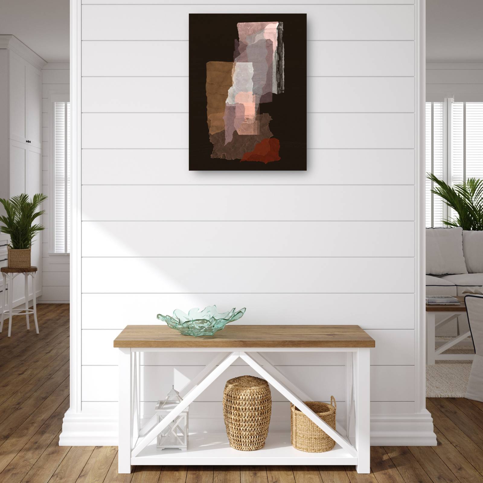 cuadro decorativo  rasgado