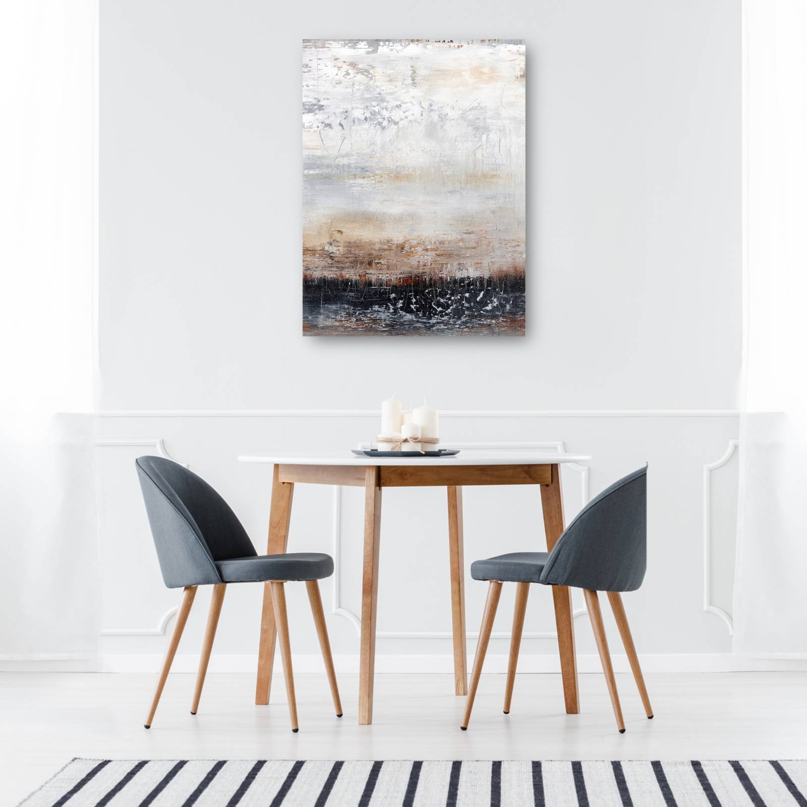 cuadro decorativo  Campo de Invierno No