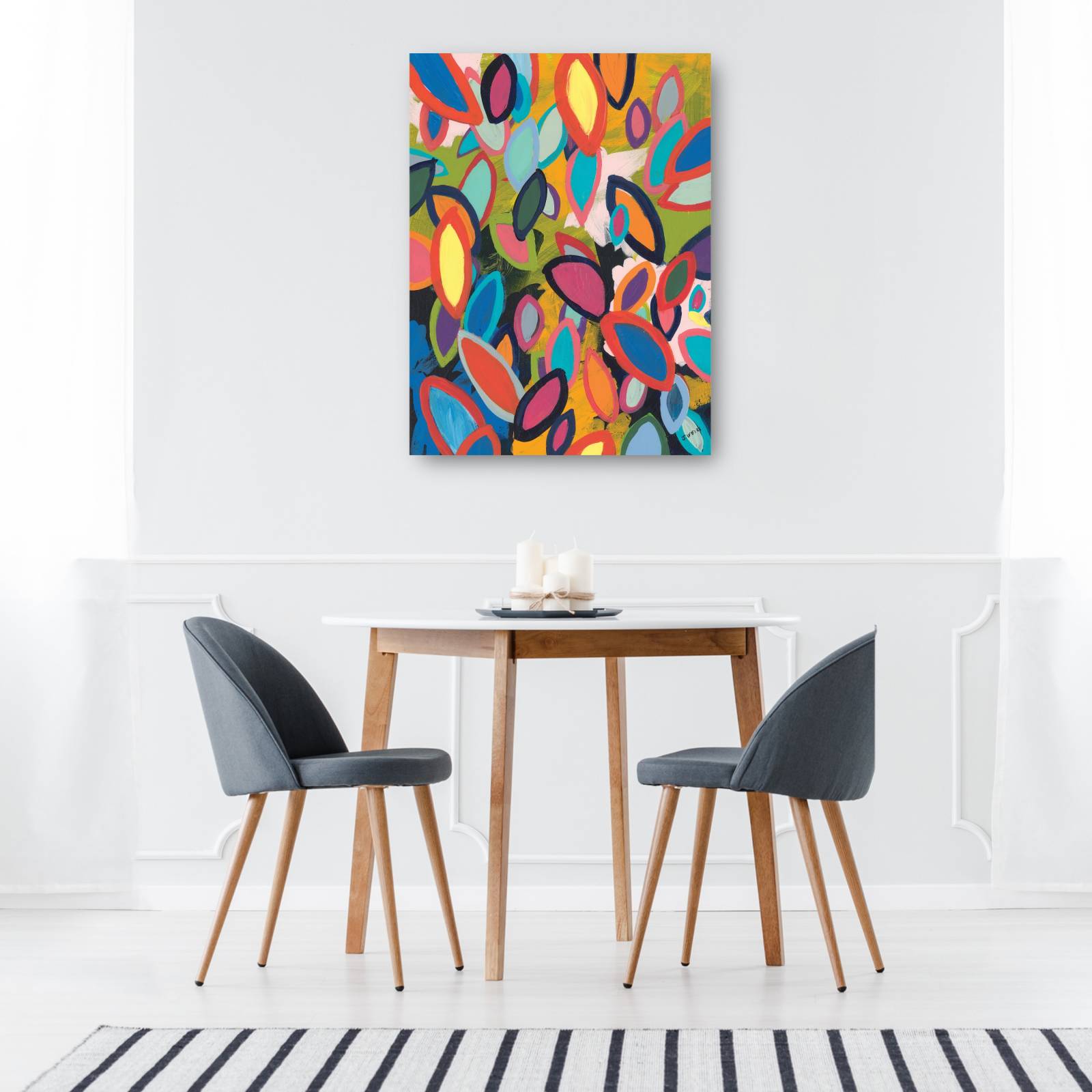 cuadro decorativo  Bosque Piso No