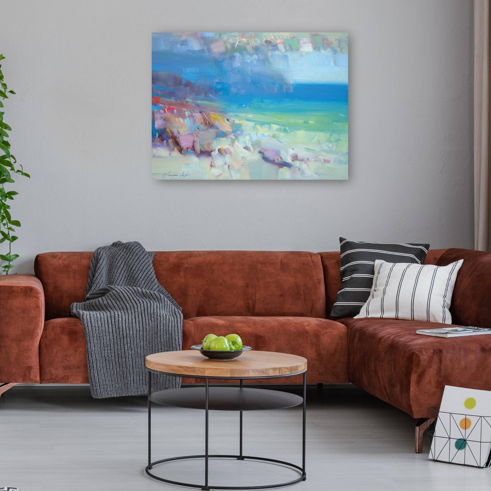 cuadro decorativo  Lado del océano II