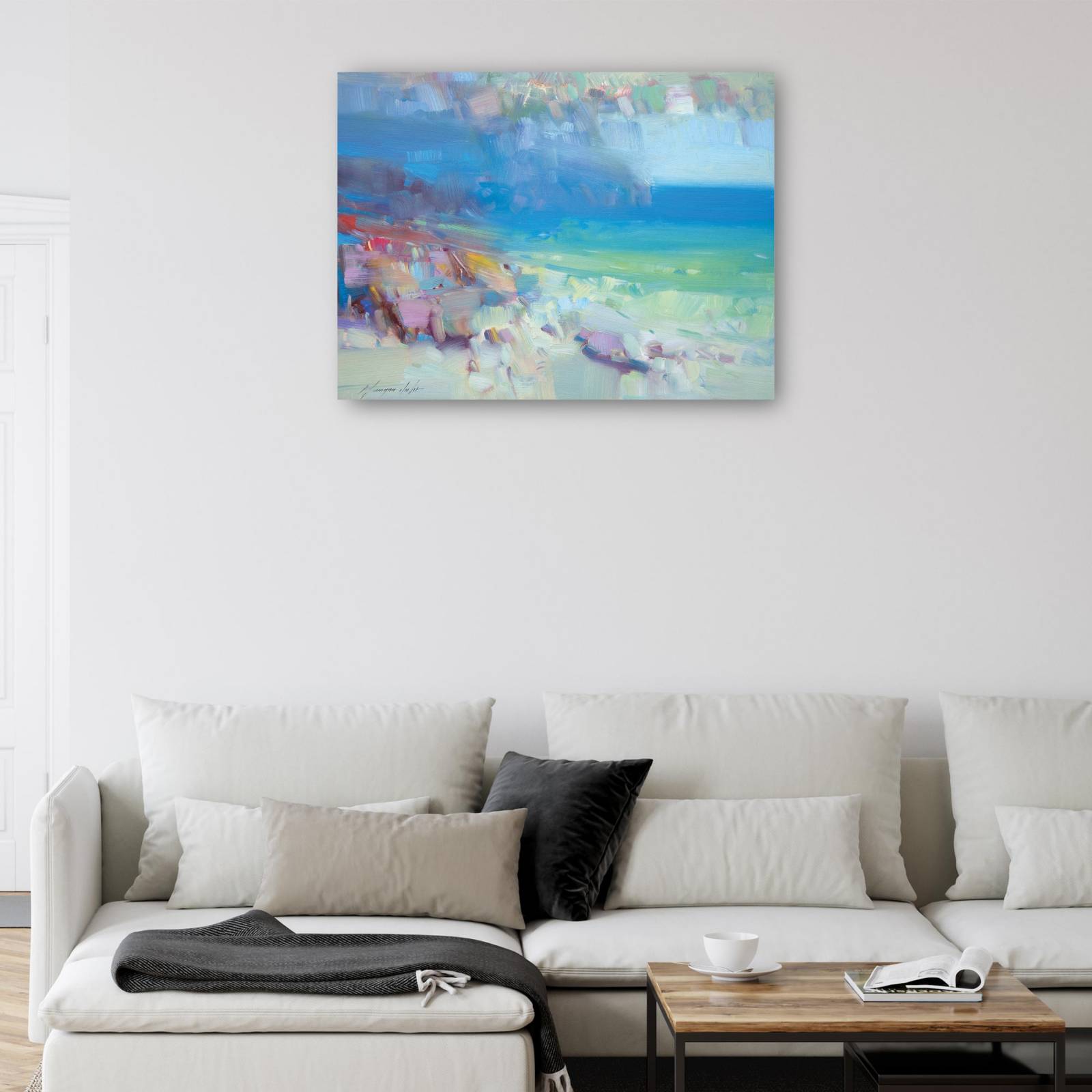 cuadro decorativo  Lado del océano II