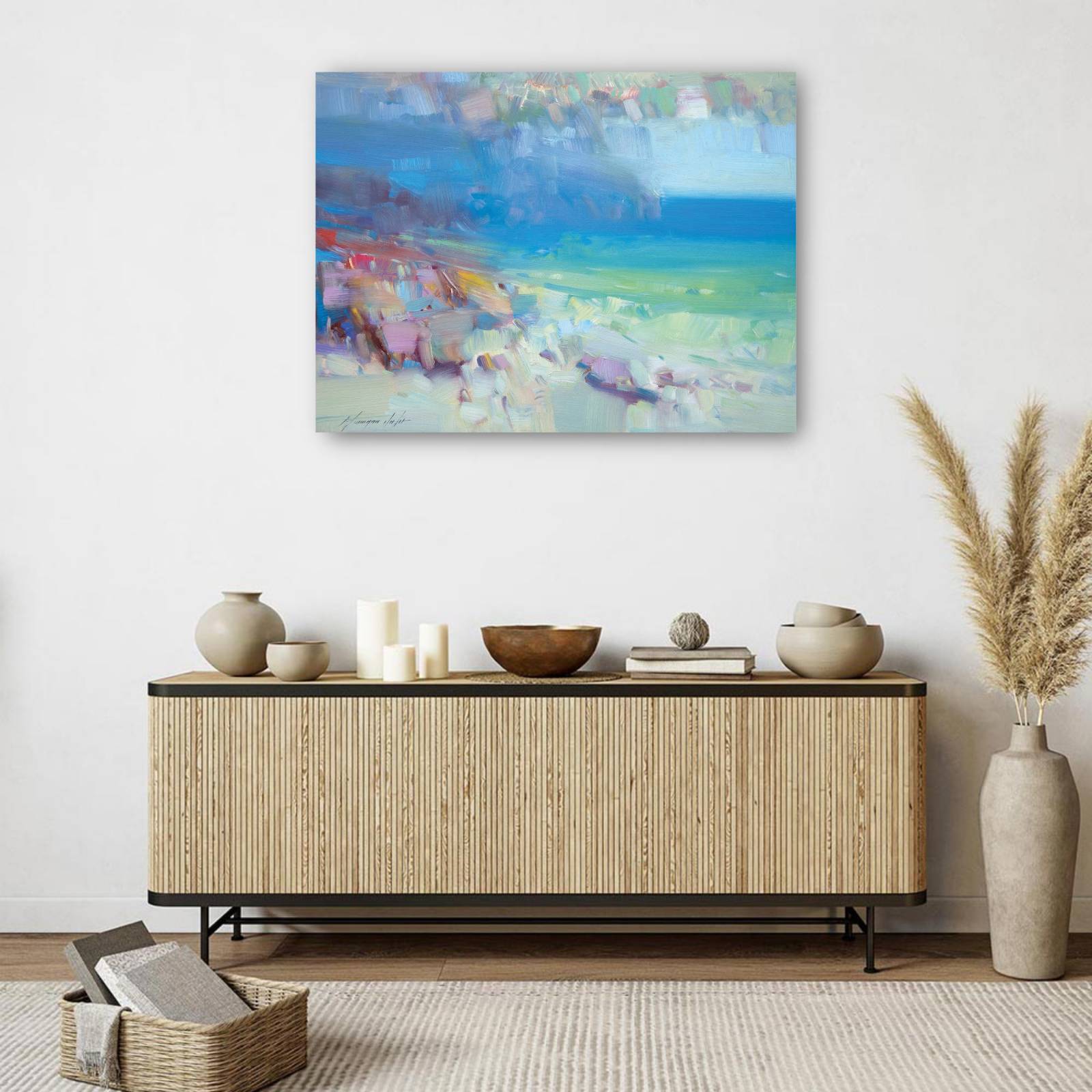 cuadro decorativo  Lado del océano II