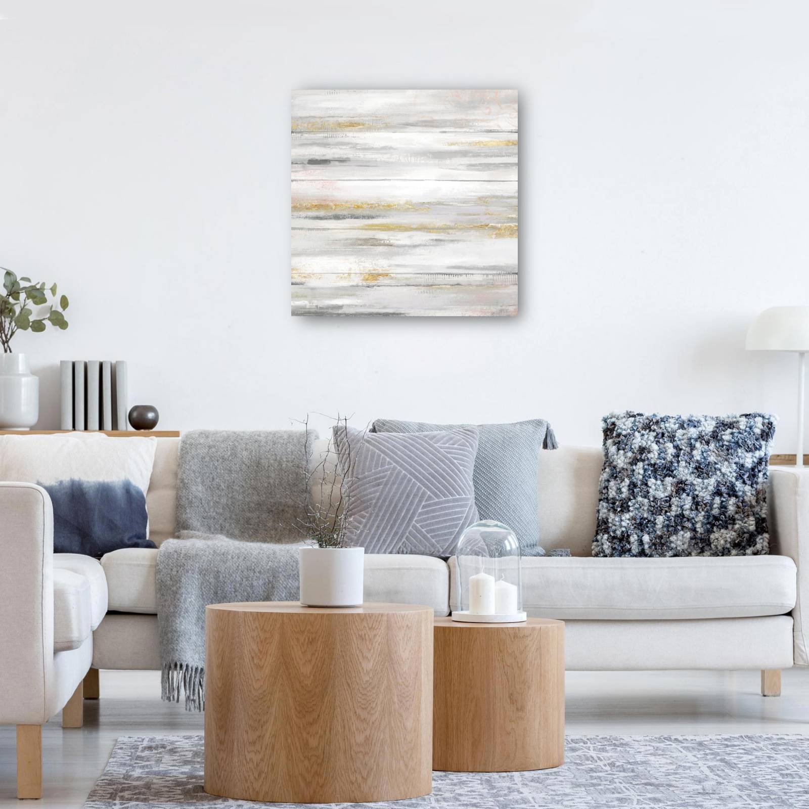 cuadro decorativo - Beige adornado