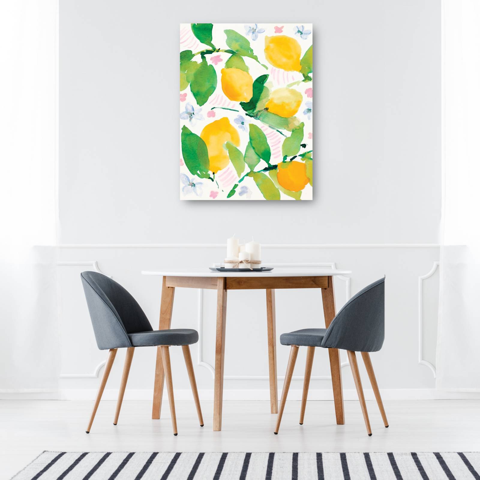 cuadro decorativo - Limones de jardín