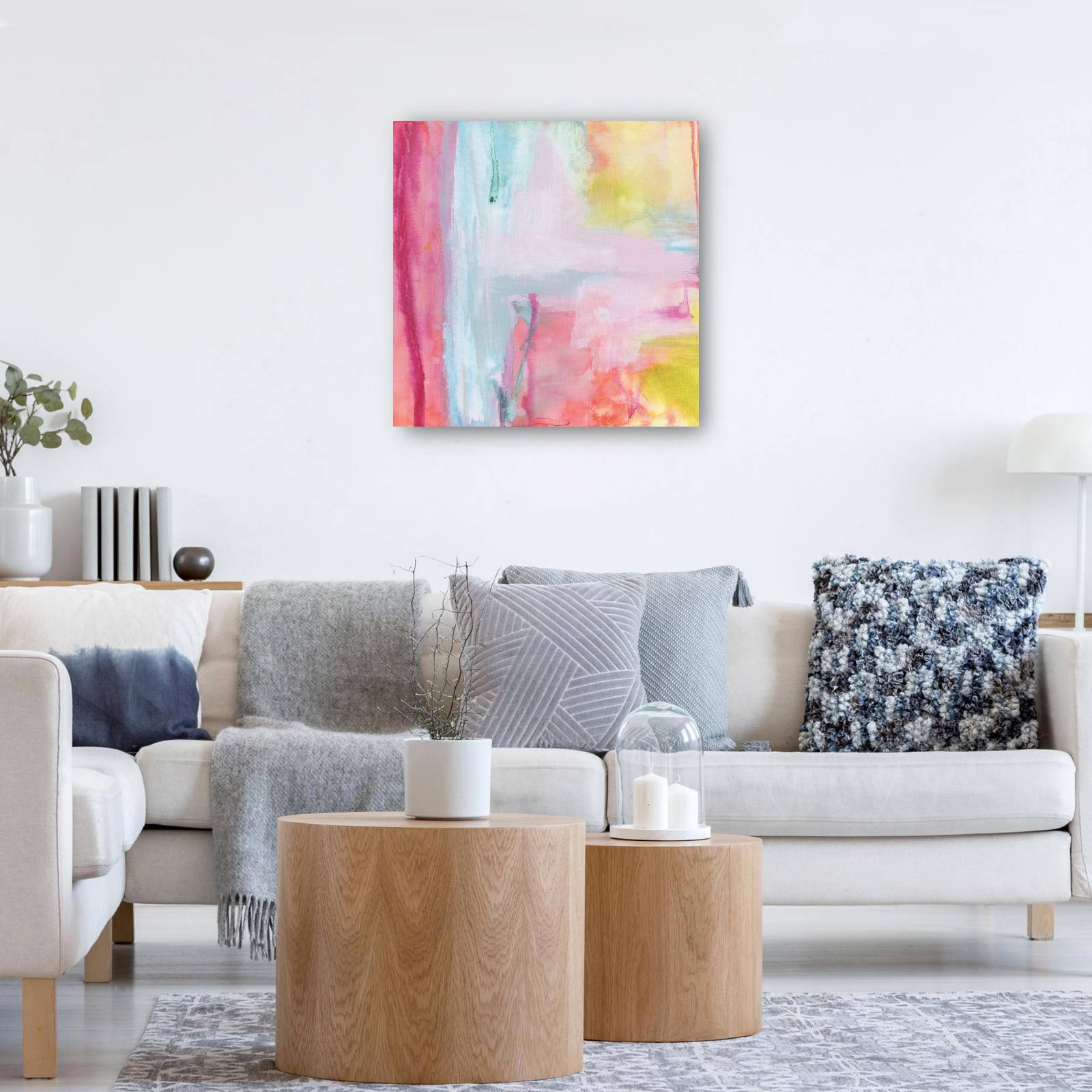 cuadro decorativo - El borde del arco iris I