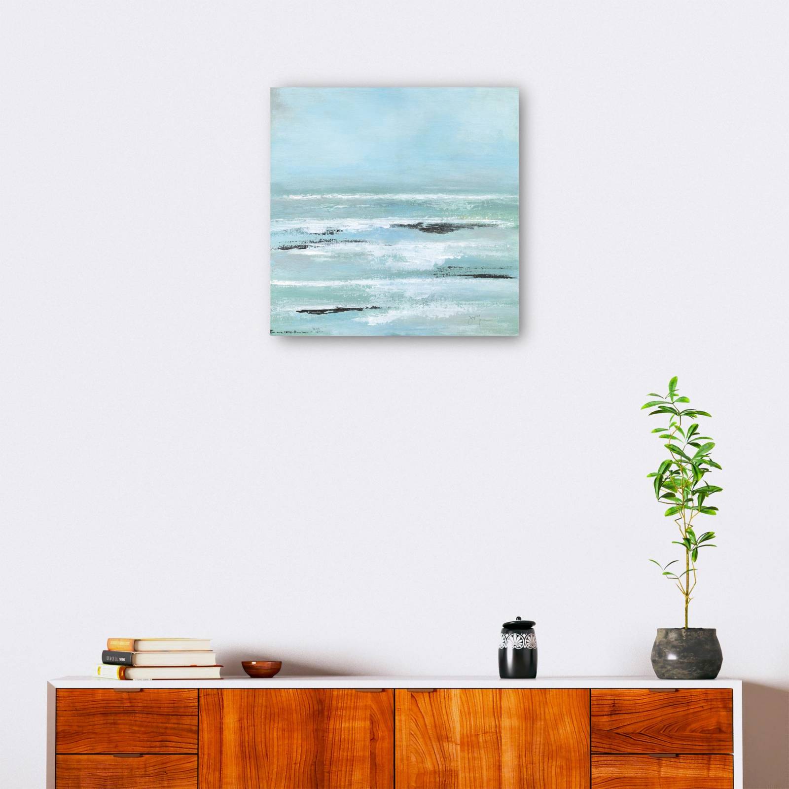 cuadro decorativo agua brumosa