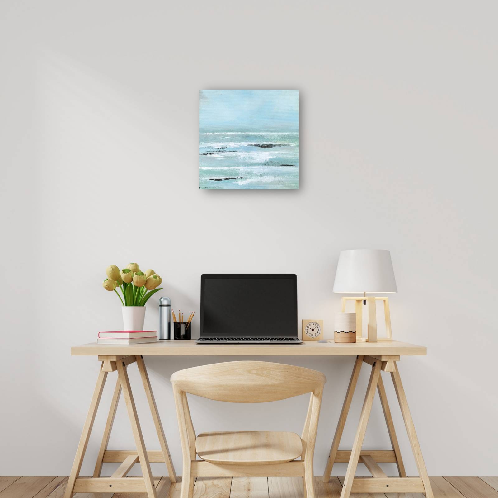 cuadro decorativo agua brumosa