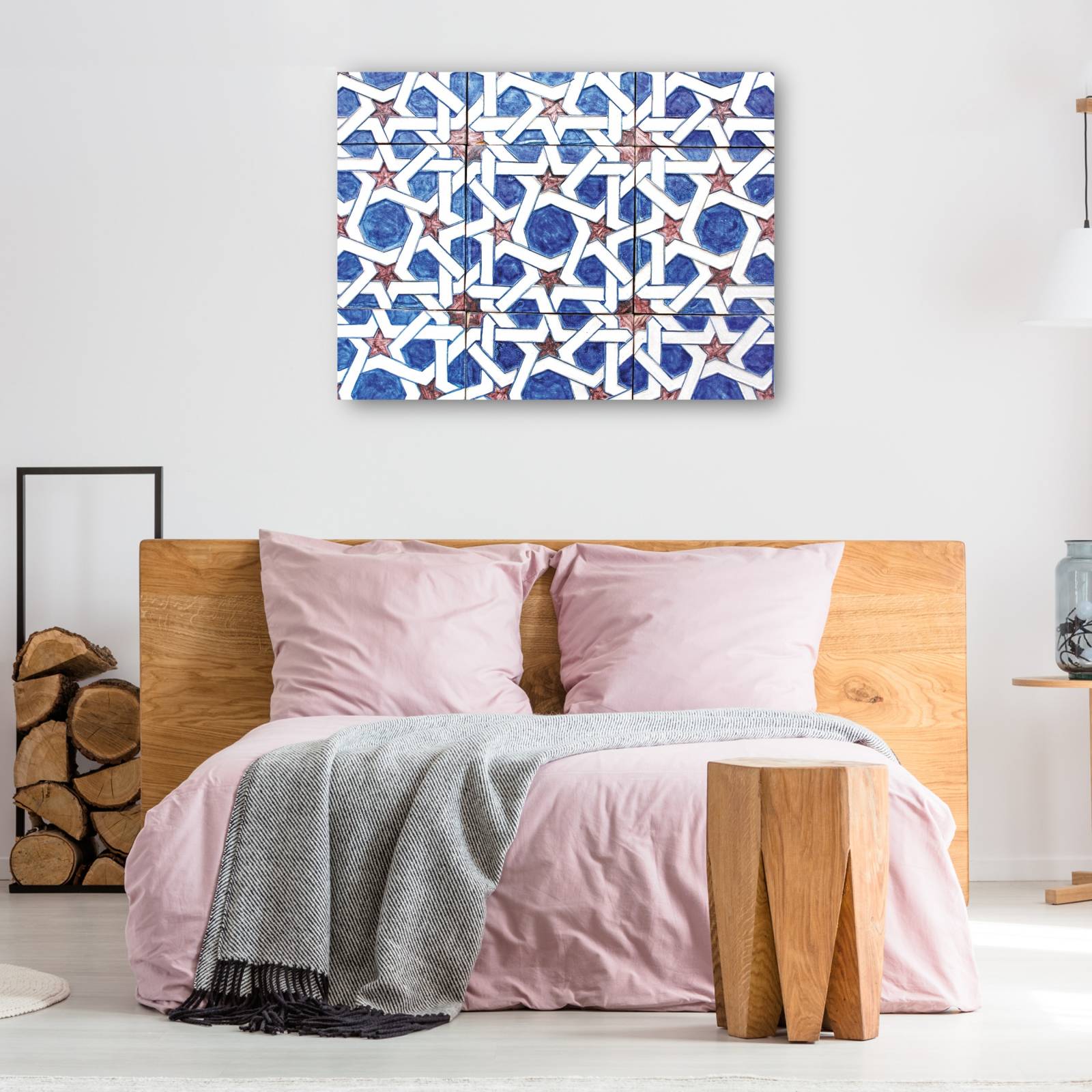 cuadro decorativo Azulejos Estrella Azul de Andalucía