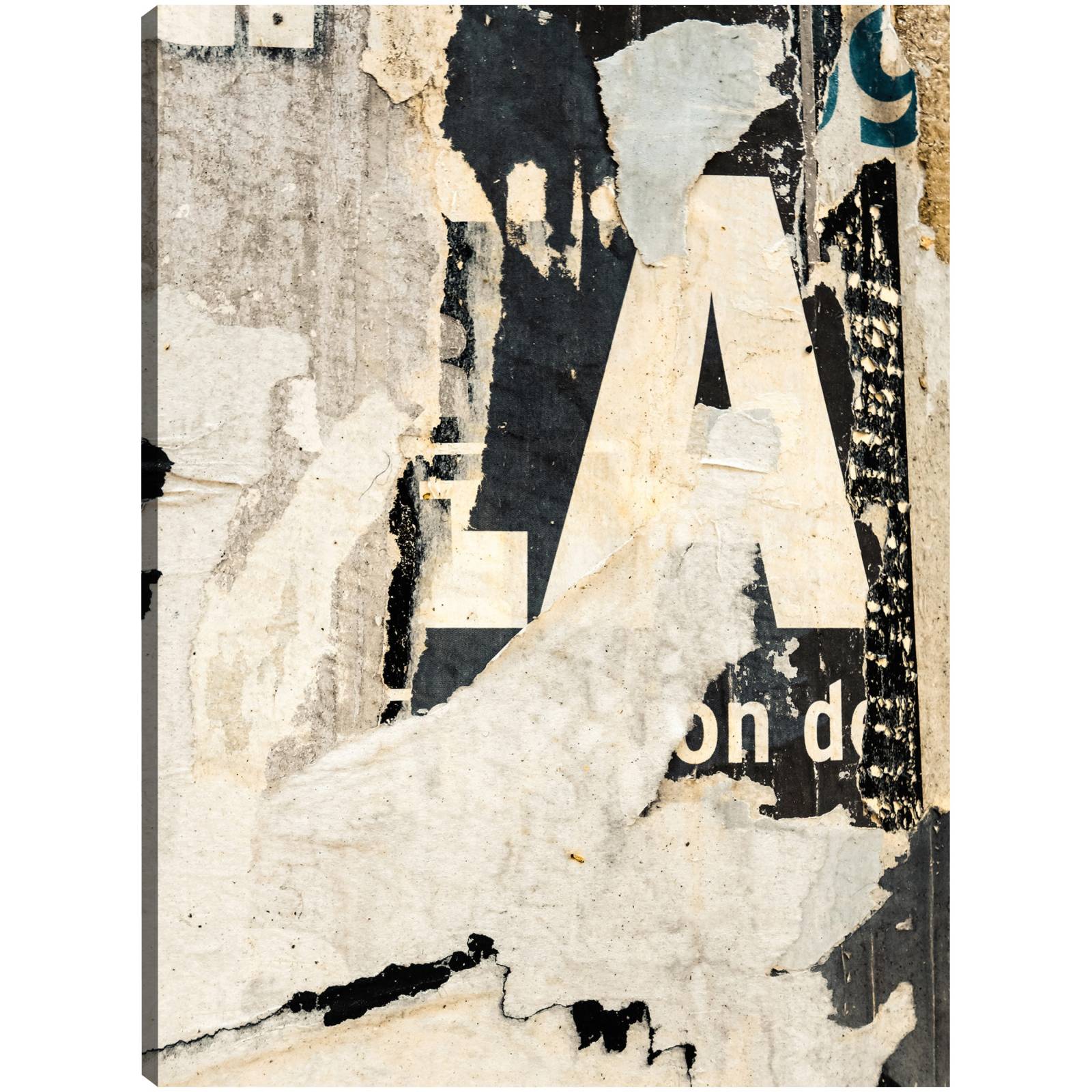 cuadro decorativo A es para collage abstracto